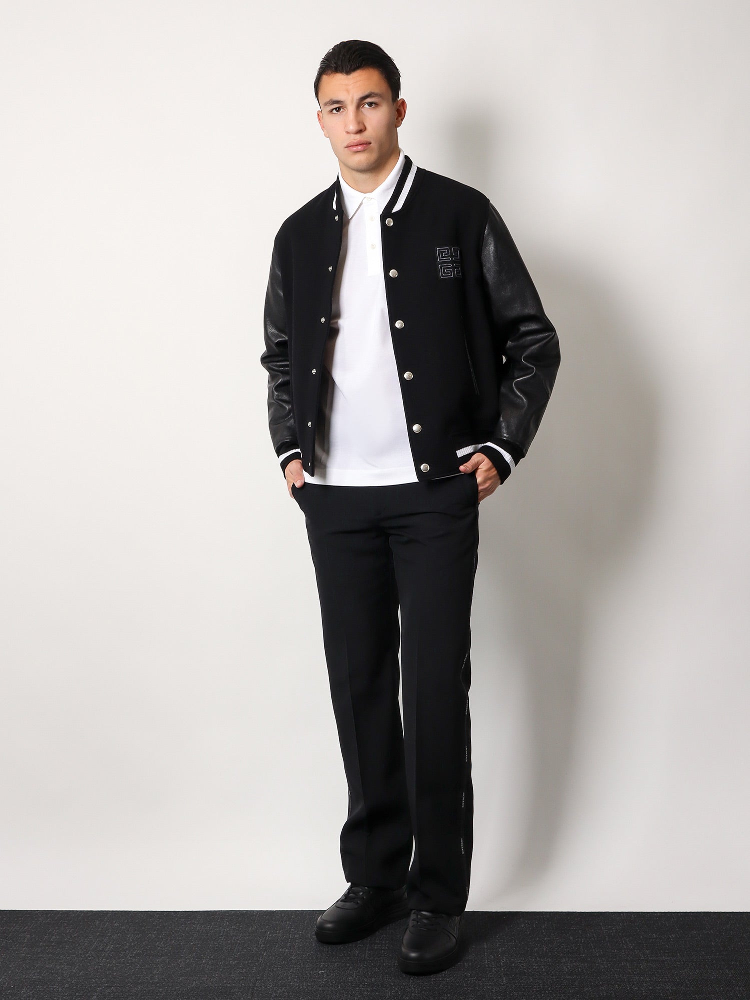Givenchy PiquÃ© Cotton Polo Shirt With 4G Embroidery