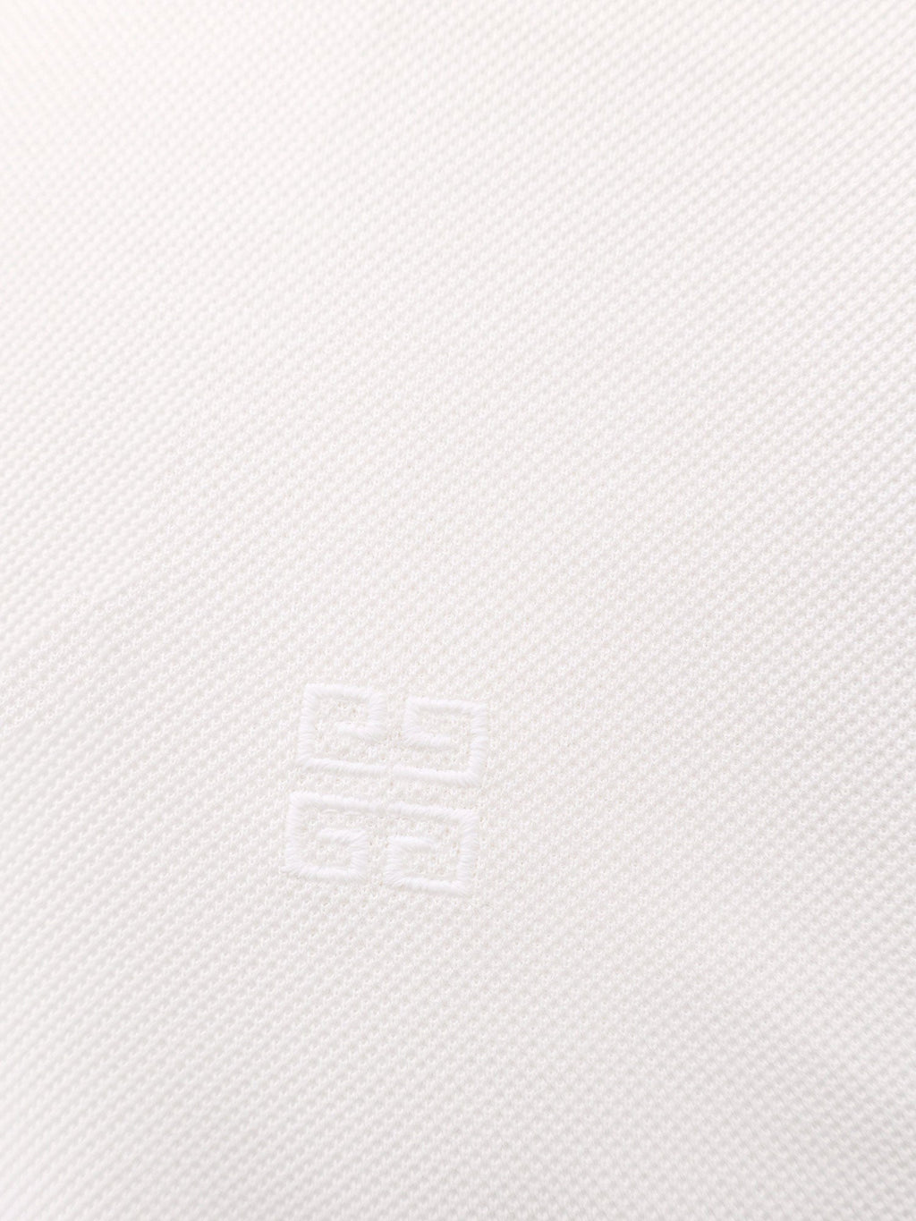 Givenchy PiquÃ© Cotton Polo Shirt With 4G Embroidery