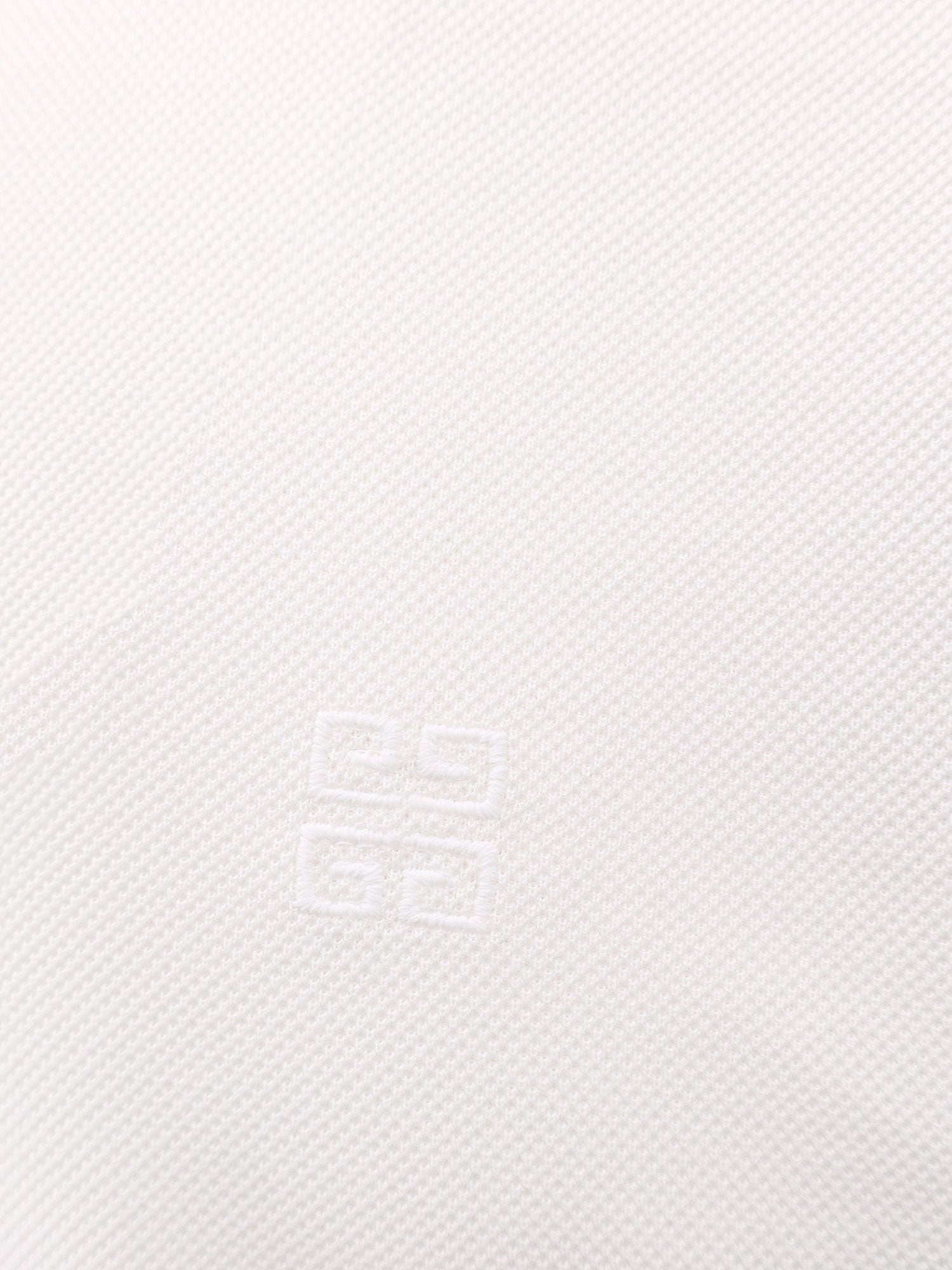 Givenchy PiquÃ© Cotton Polo Shirt With 4G Embroidery