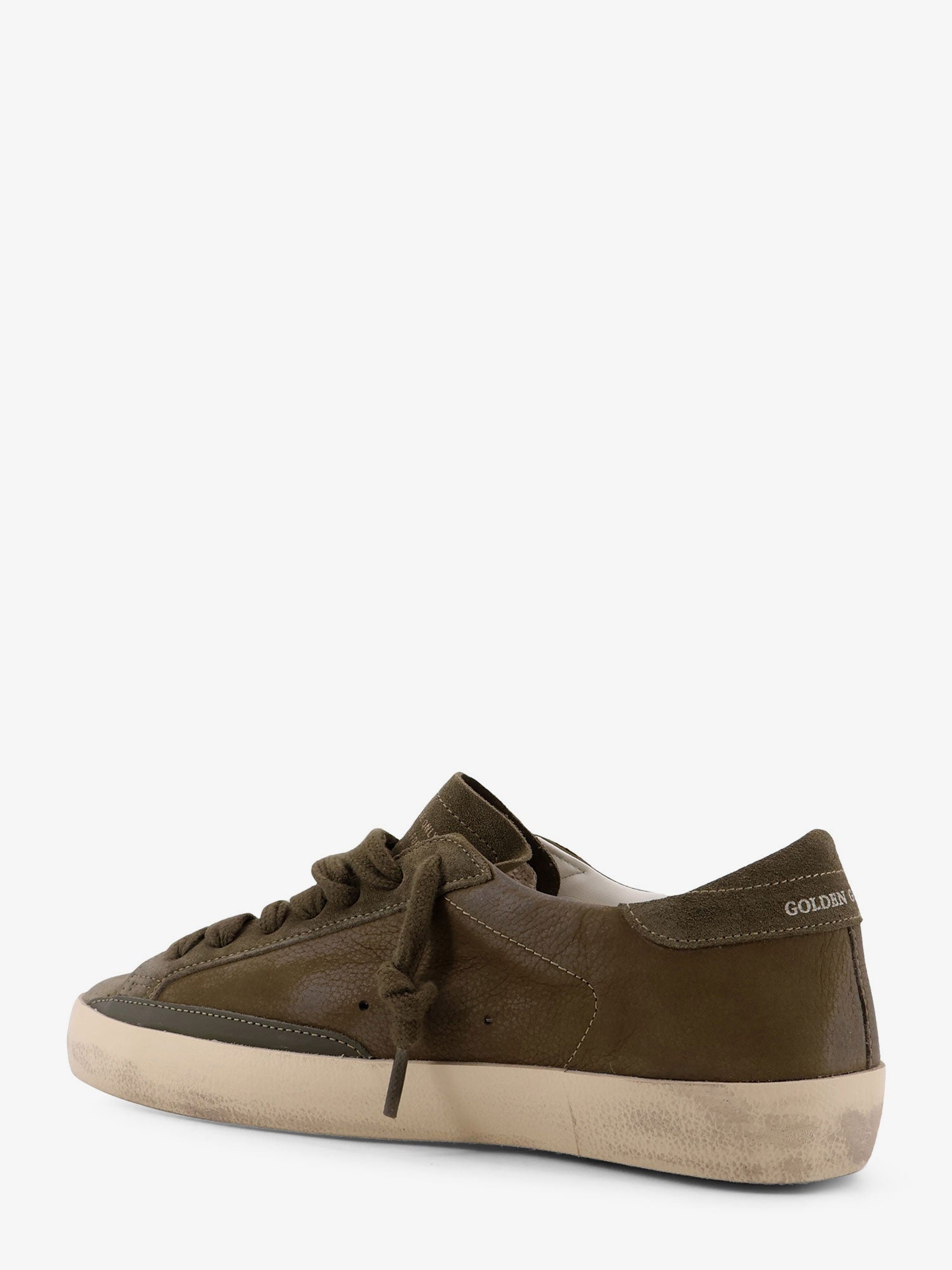 Golden Goose Deluxe Brand Super Star Classic With List Suede And Leather Sneakers
