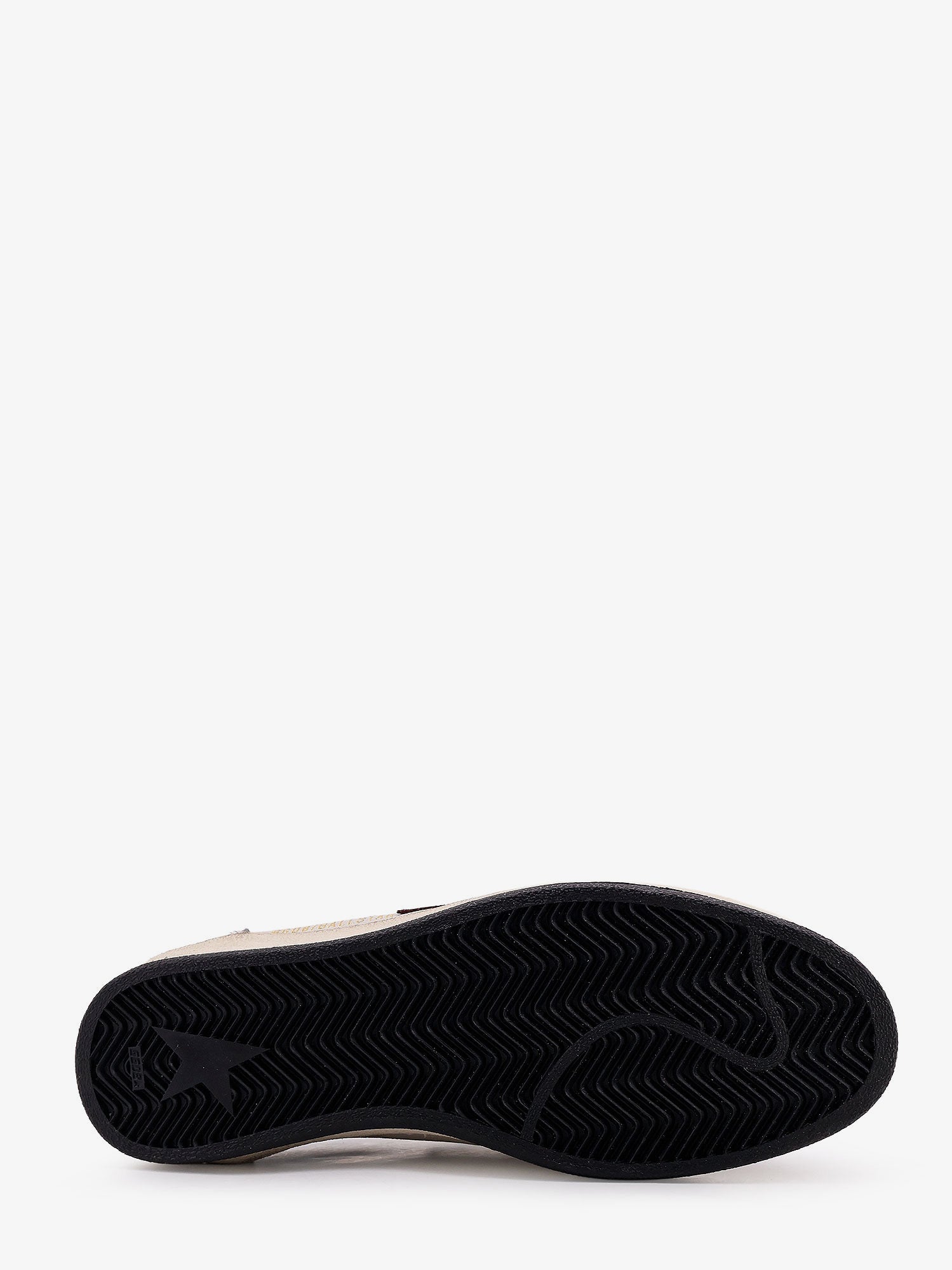 Golden Goose Deluxe Brand Ballstar Leather Sneakers With Suede Inserts