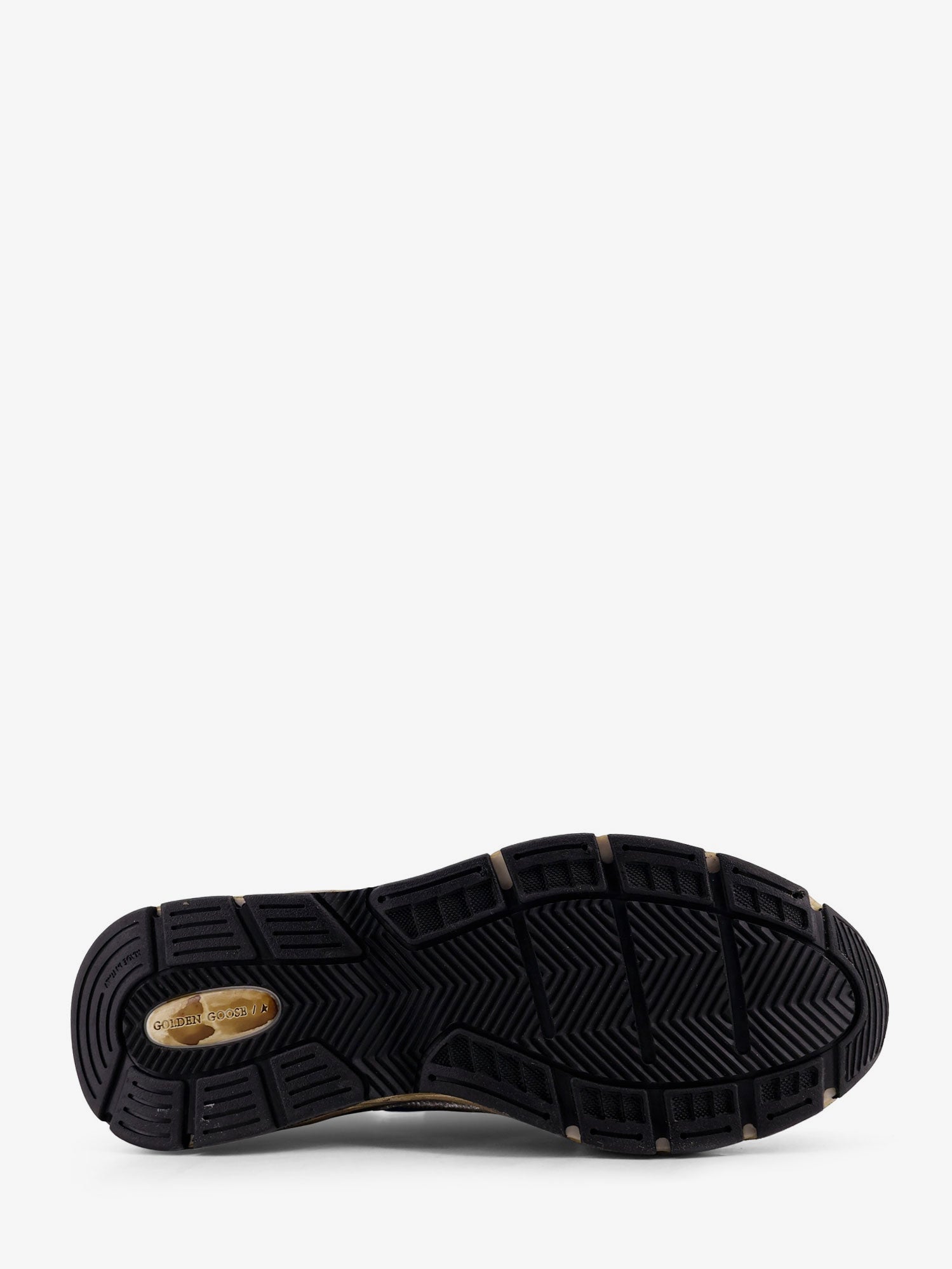 Golden Goose Deluxe Brand Mesh And Leather Sneakers With Side Logo