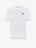 Golden Goose Deluxe Brand Cotton T-Shirt With Logo Print
