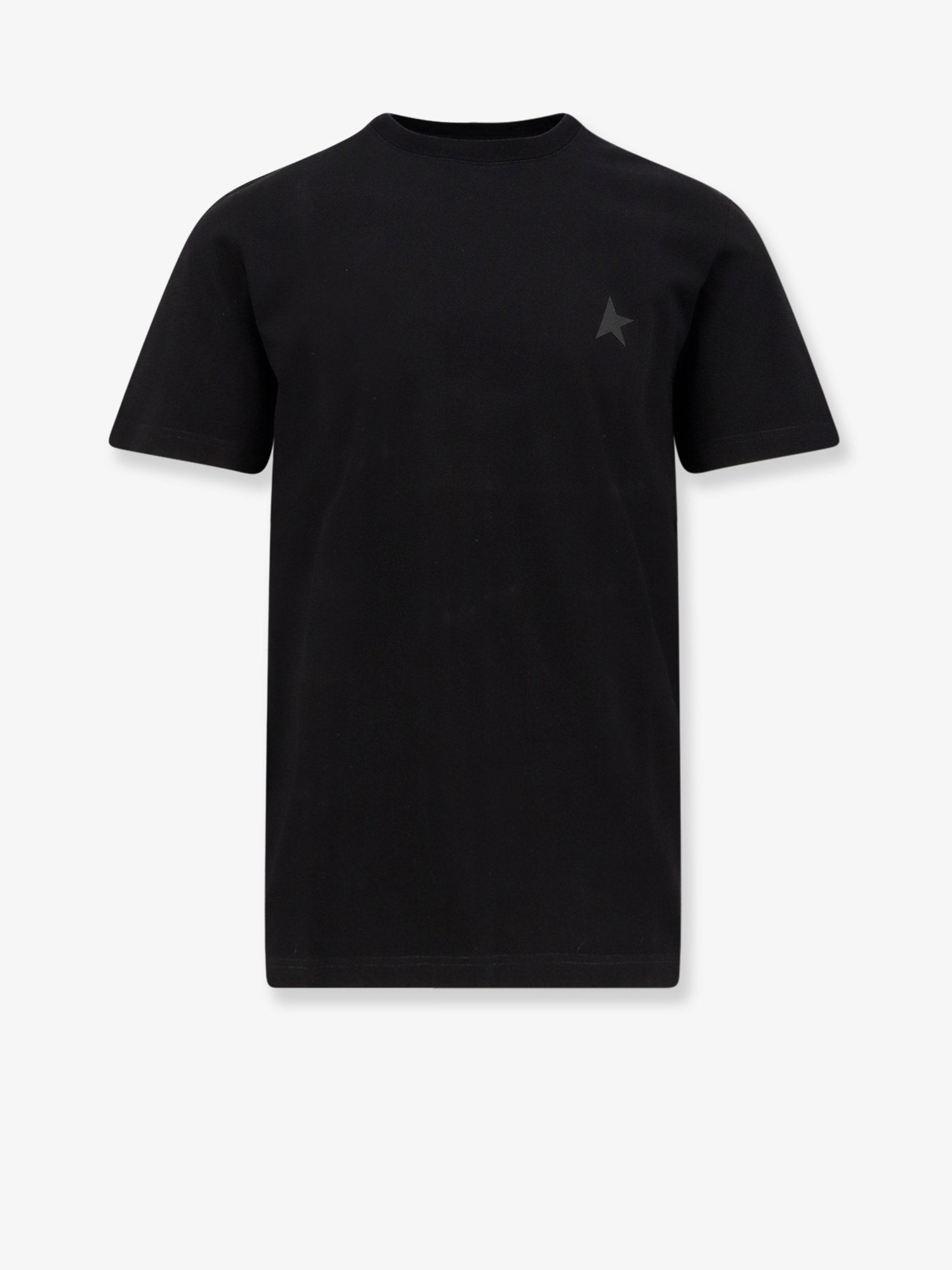 Golden Goose Deluxe Brand Cotton T-Shirt With Logo Print