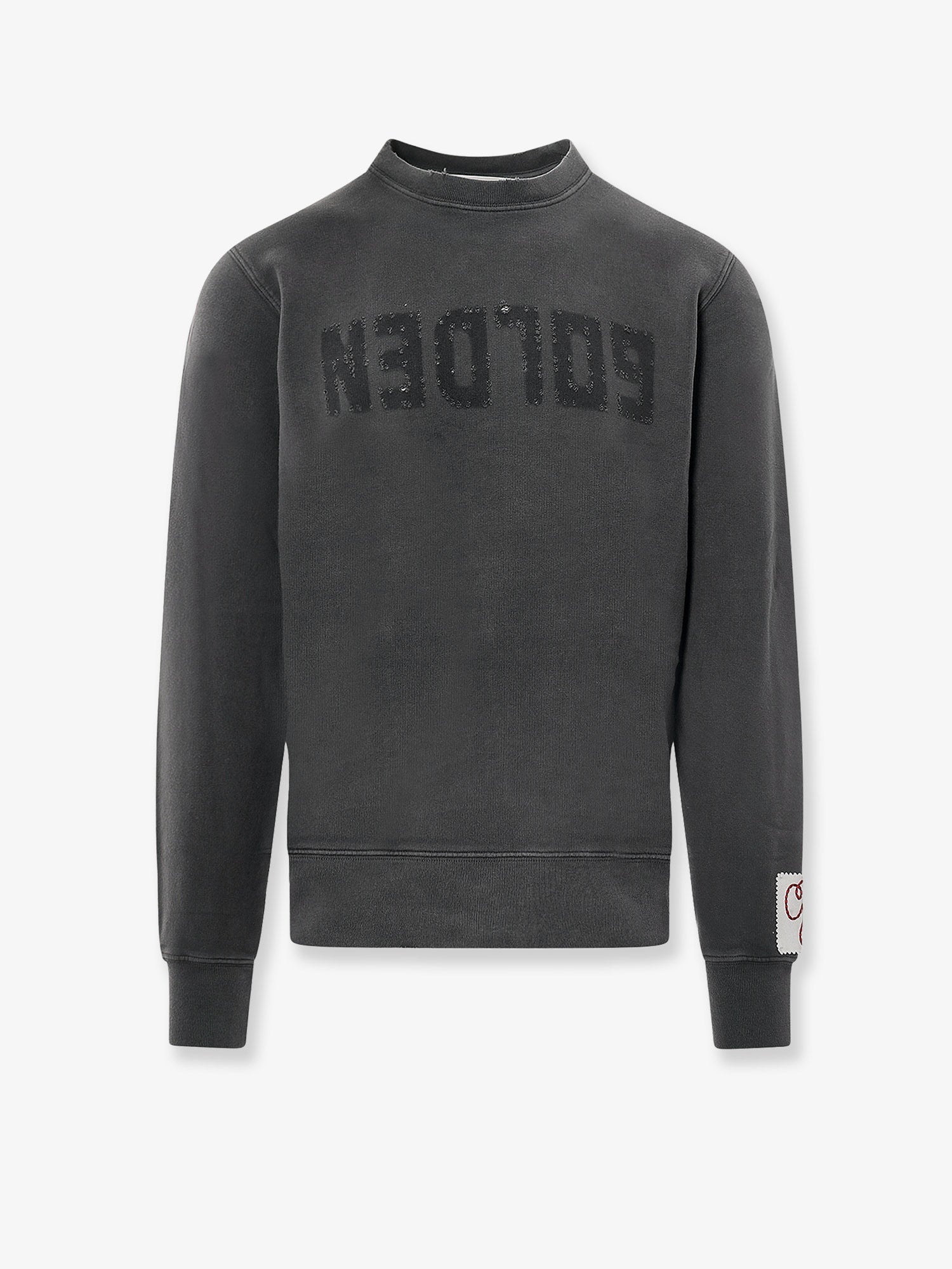 Golden Goose Deluxe Brand Archibald Distressed Cotton Sweatshirt