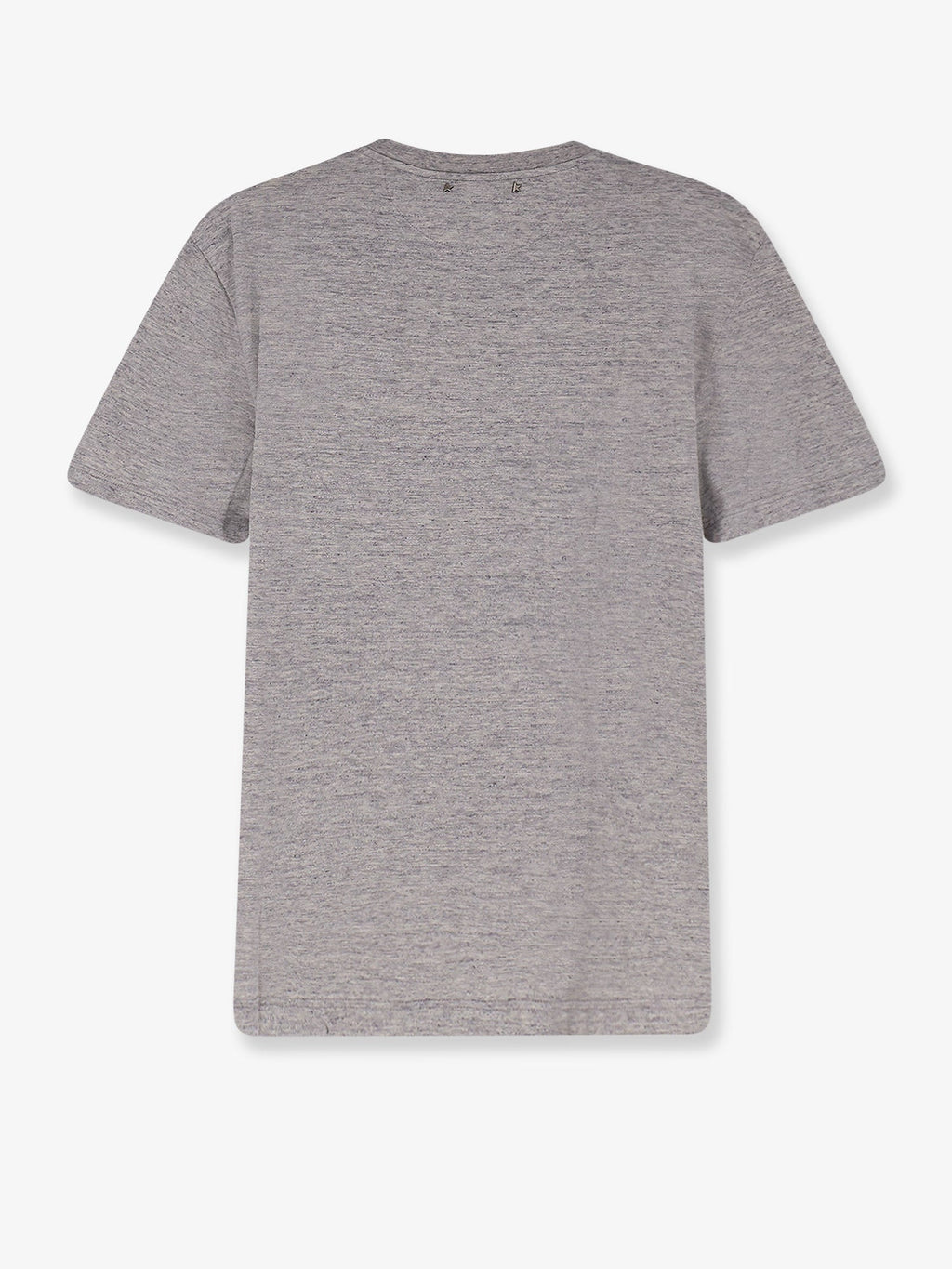 Golden Goose Deluxe Brand Cotton T-Shirt With Flag Print On The Front