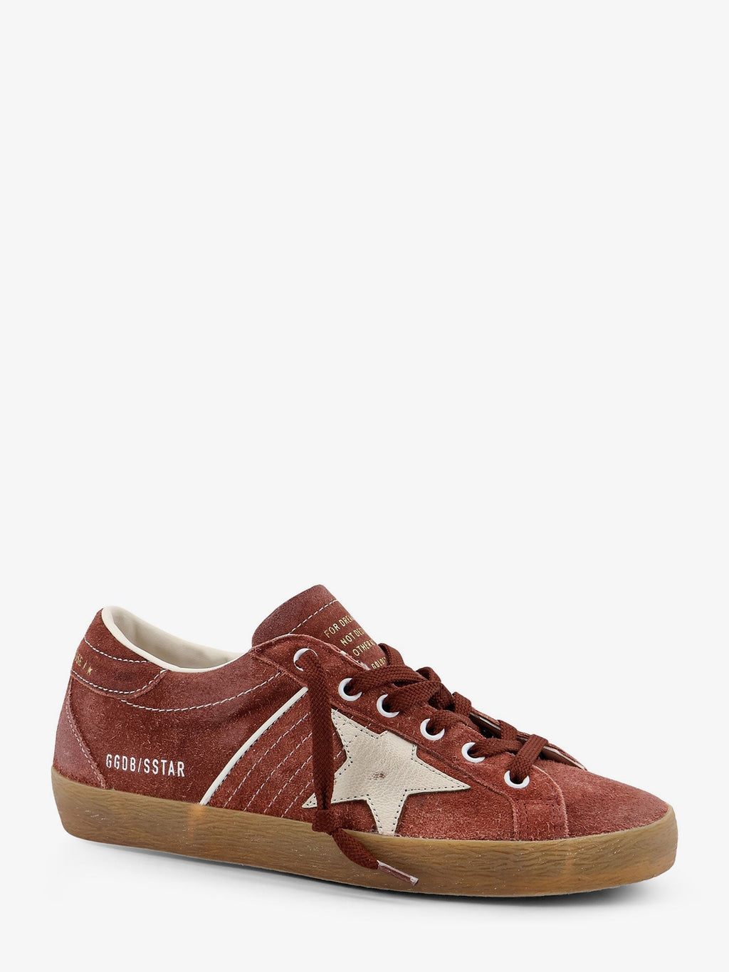 Golden Goose Deluxe Brand Super Star Suede Sneakers With Logo On The Side