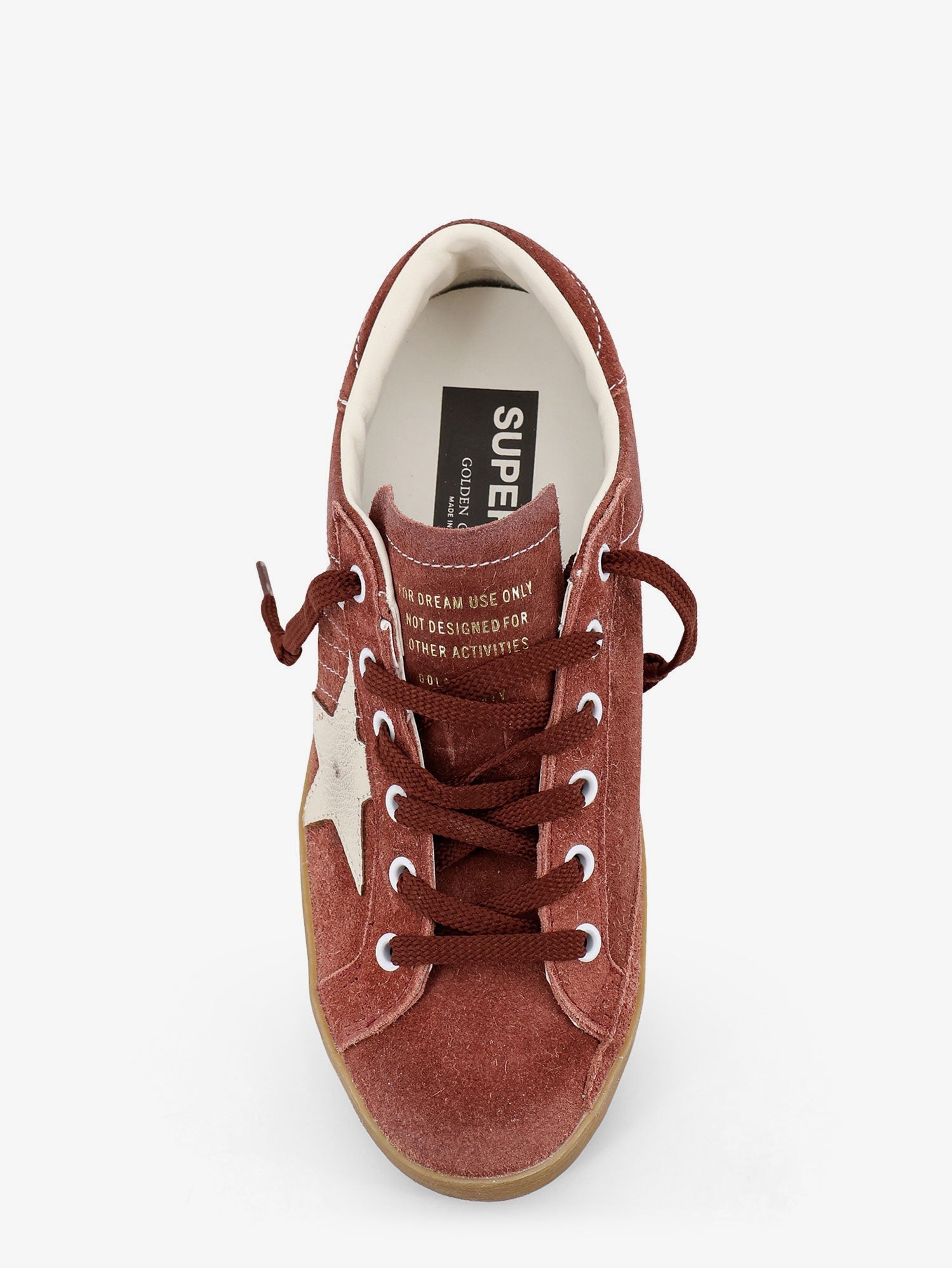 Golden Goose Deluxe Brand Super Star Suede Sneakers With Logo On The Side