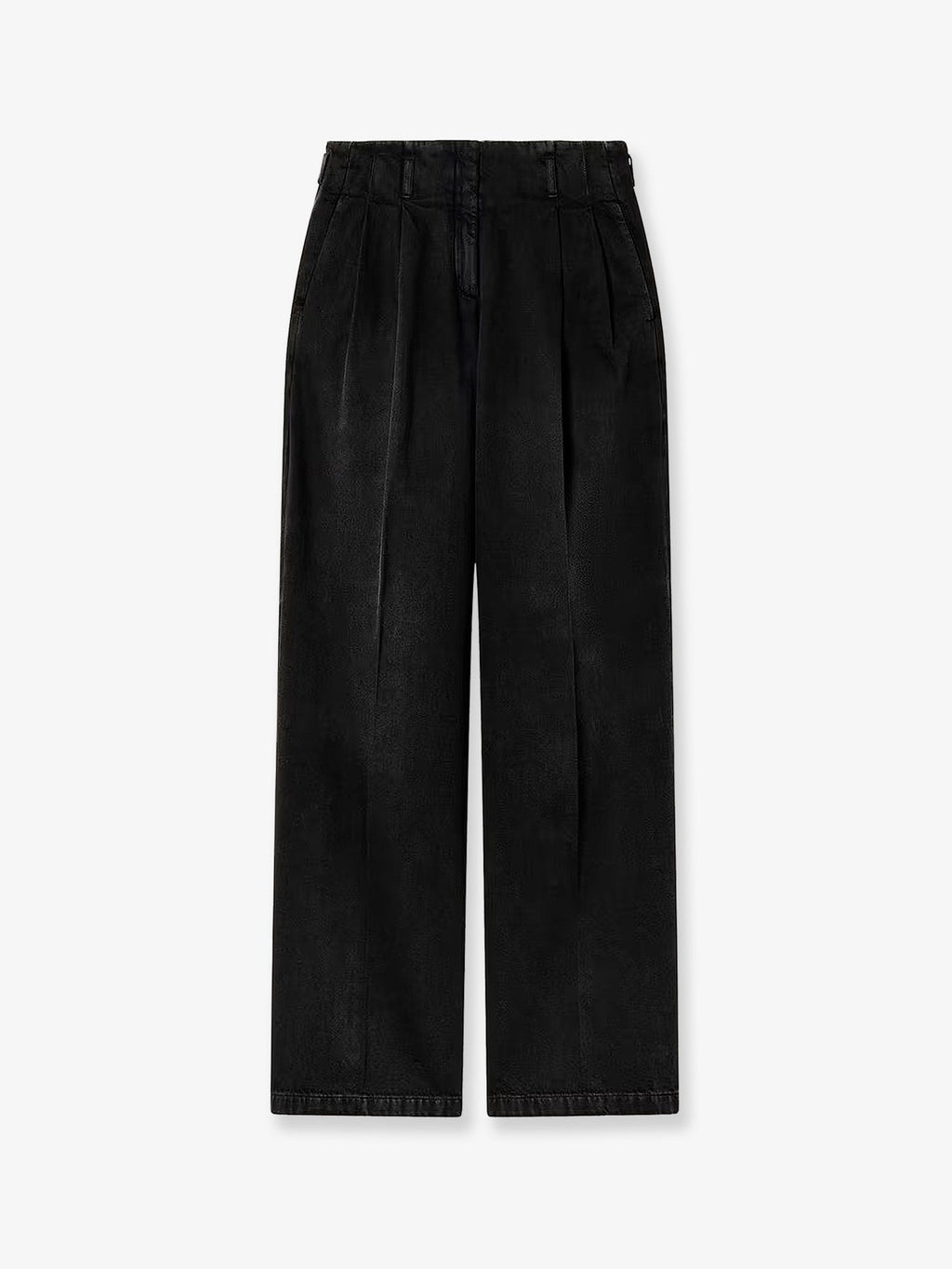 Golden Goose Deluxe Brand Flavia Stone-Washed Cotton Trousers