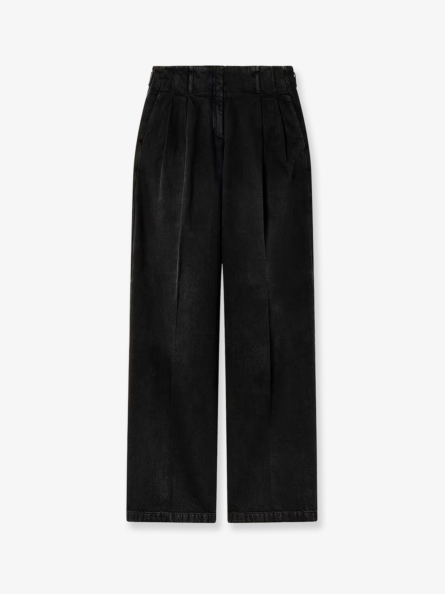 Golden Goose Deluxe Brand Flavia Stone-Washed Cotton Trousers