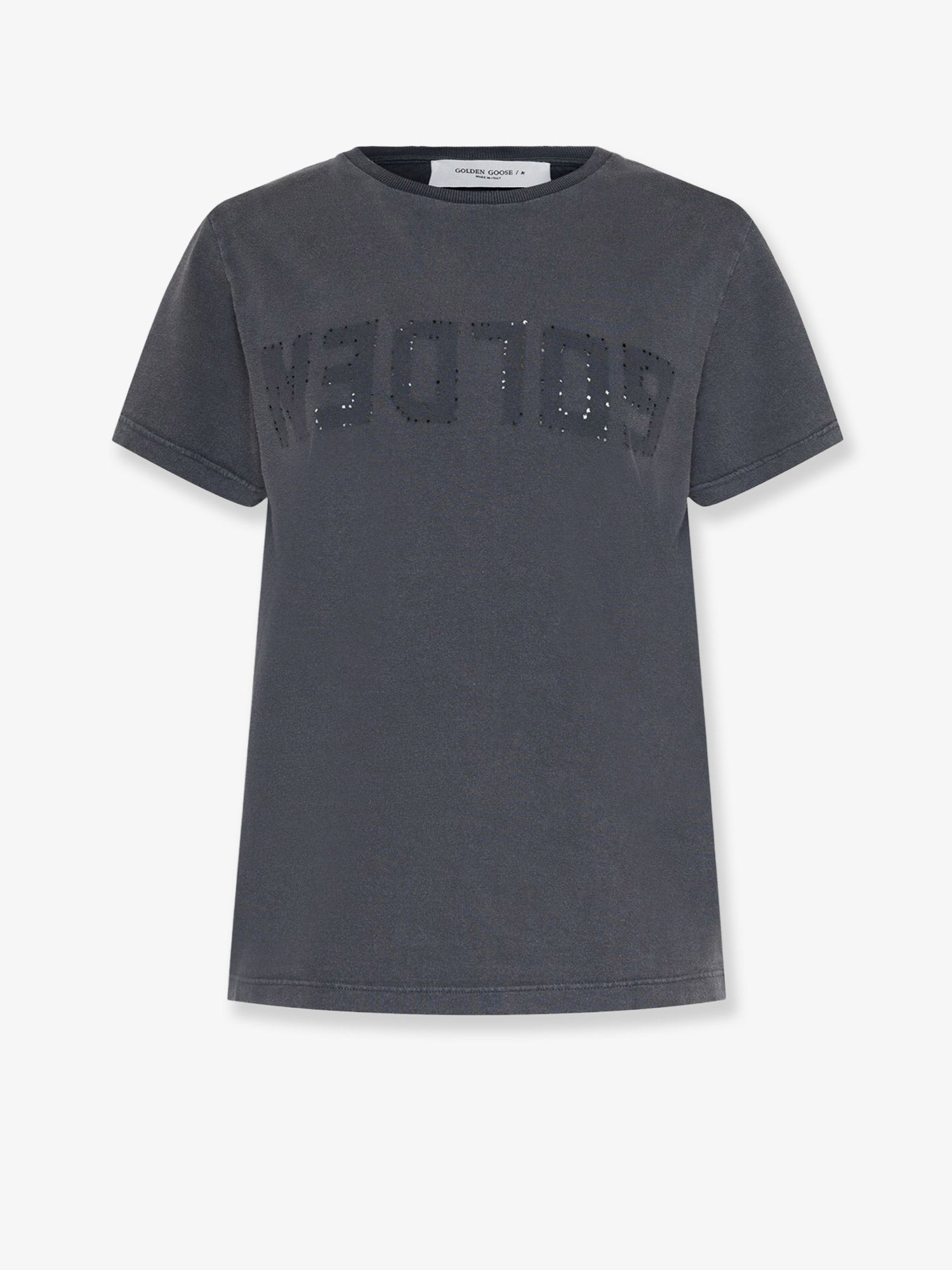Golden Goose Deluxe Brand Distressed Cotton T-Shirt