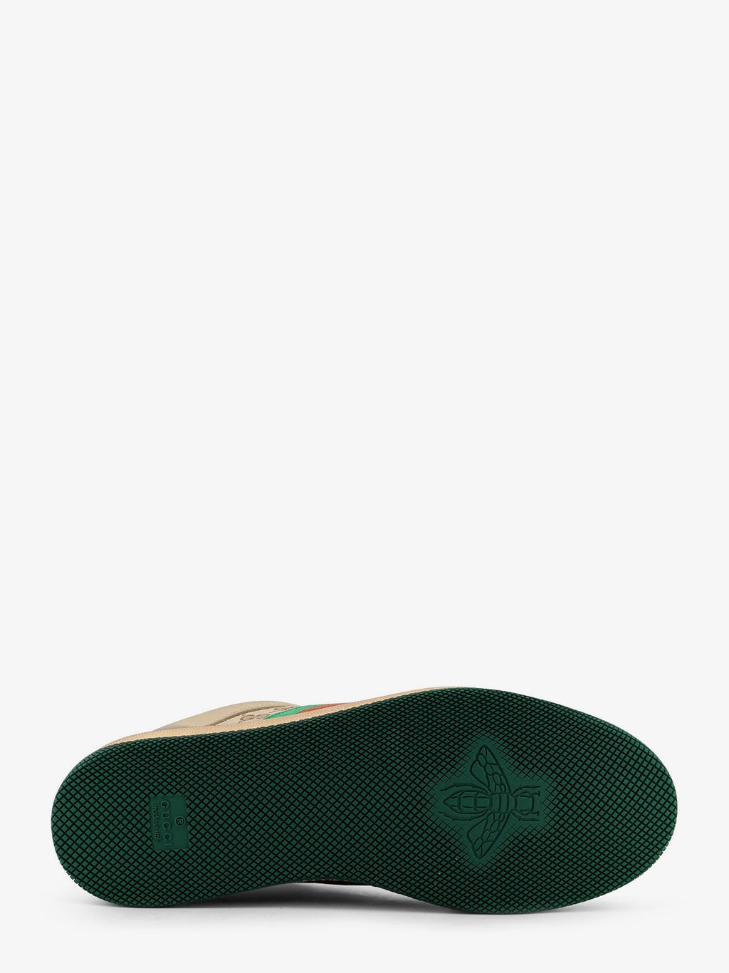 Gucci Screener Gg Vintage Leather Low-Top Sneakers