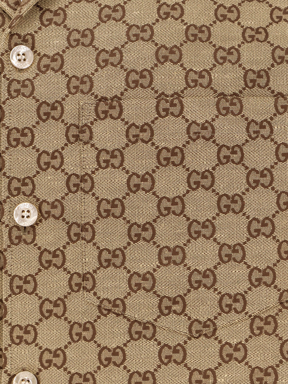 Gucci Gg Fabric Shirt