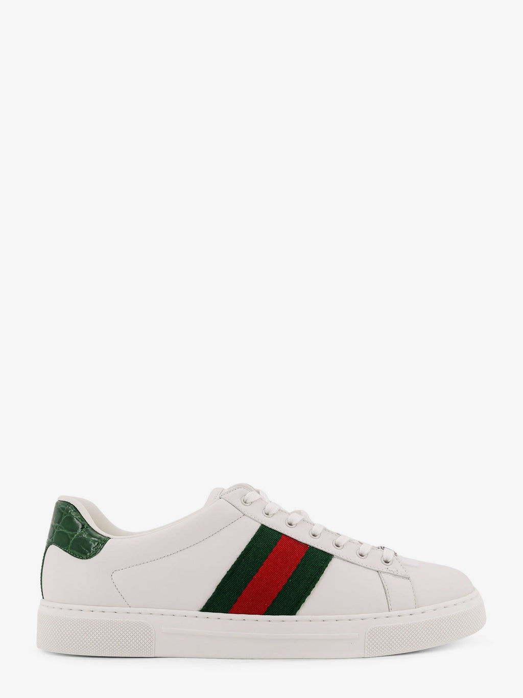 Gucci Ace Low-Top Leather Sneakers