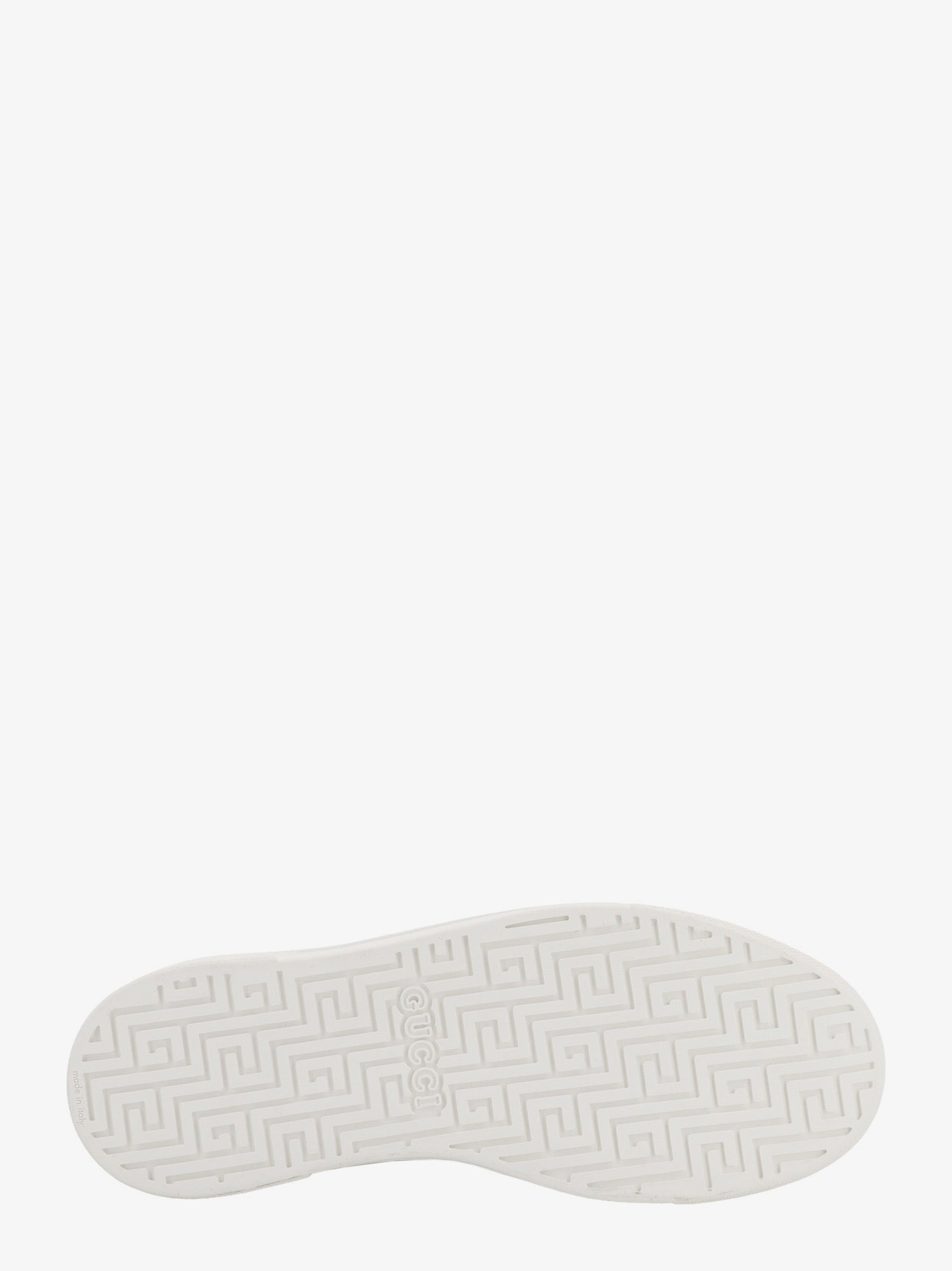 Gucci Ace Leather Sneakers With Side Web Detail