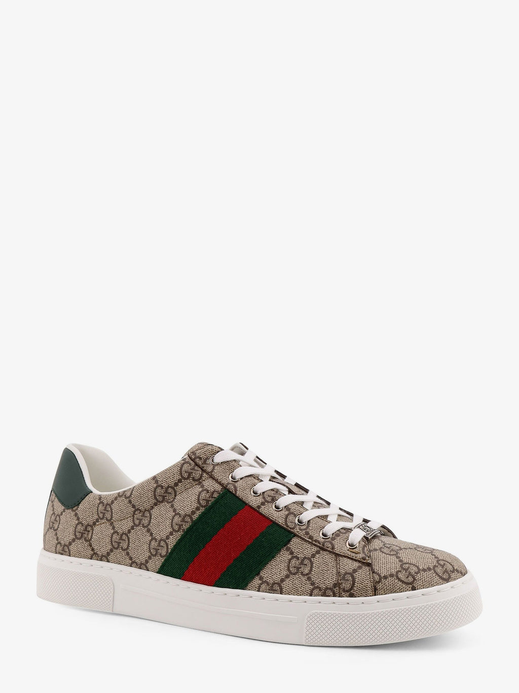Gucci Ace Supreme Gg Fabric Low-Top Sneakers