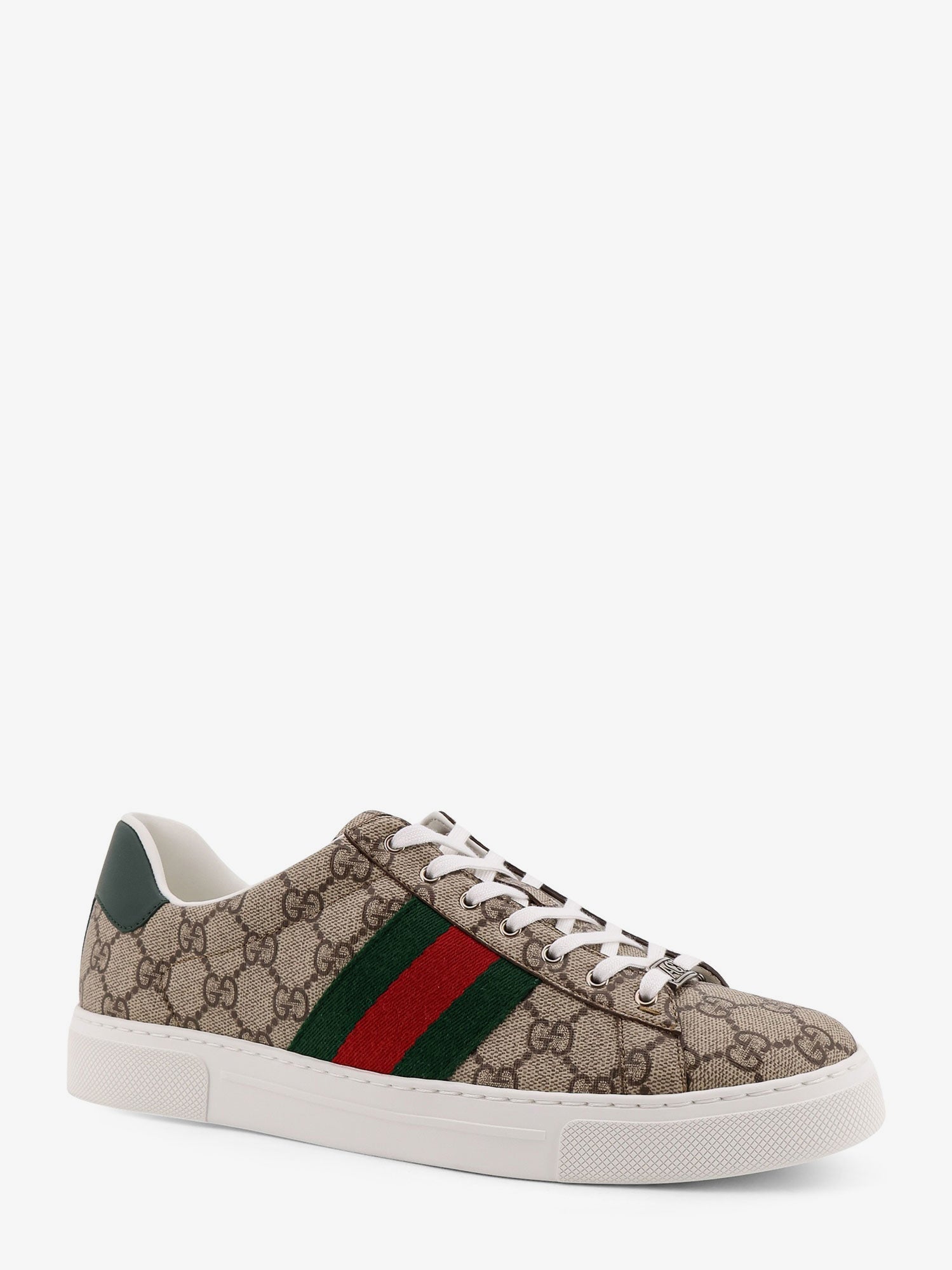 Gucci Ace Supreme Gg Fabric Low-Top Sneakers