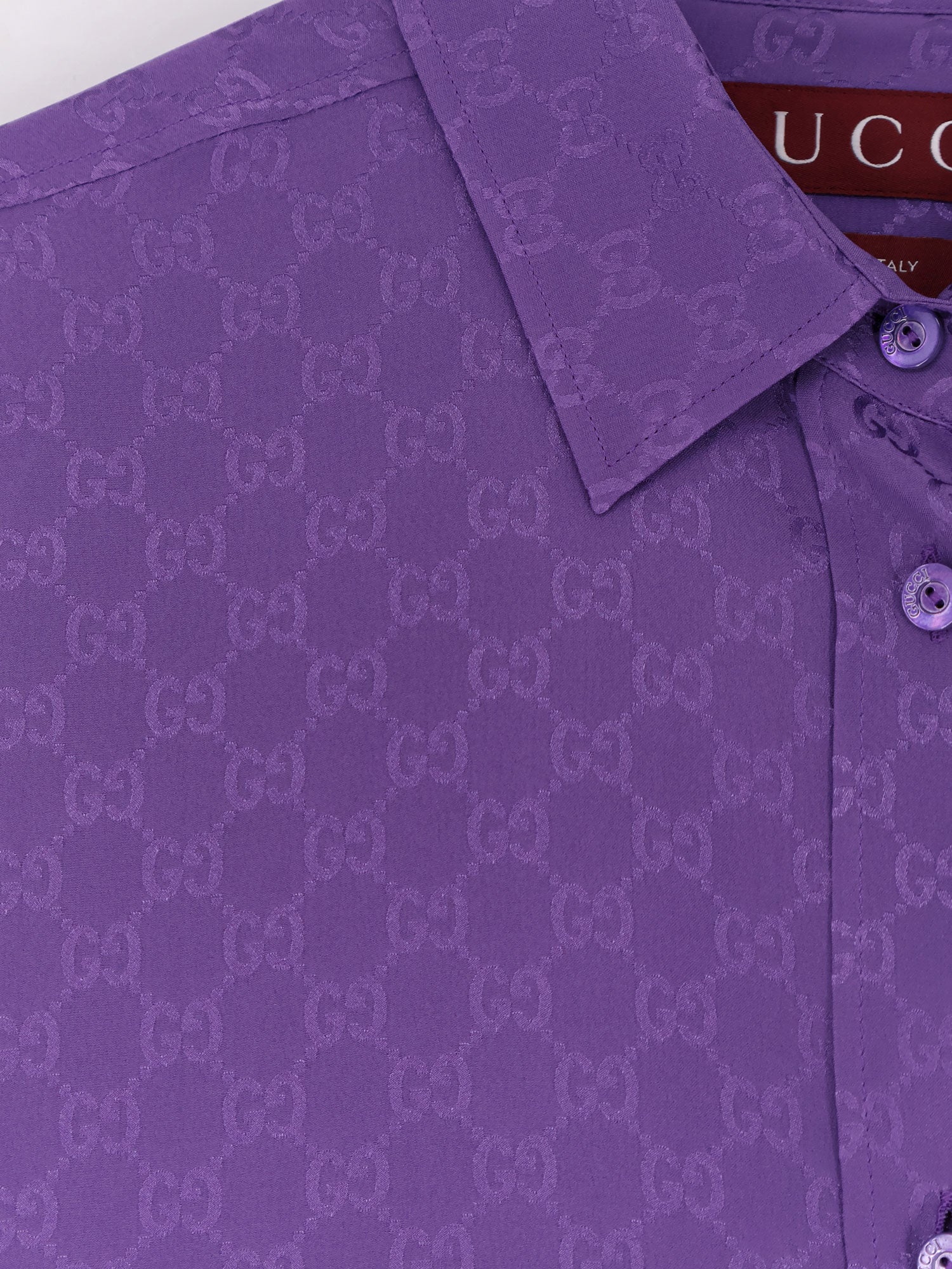 Gucci Gg Silk Shirt