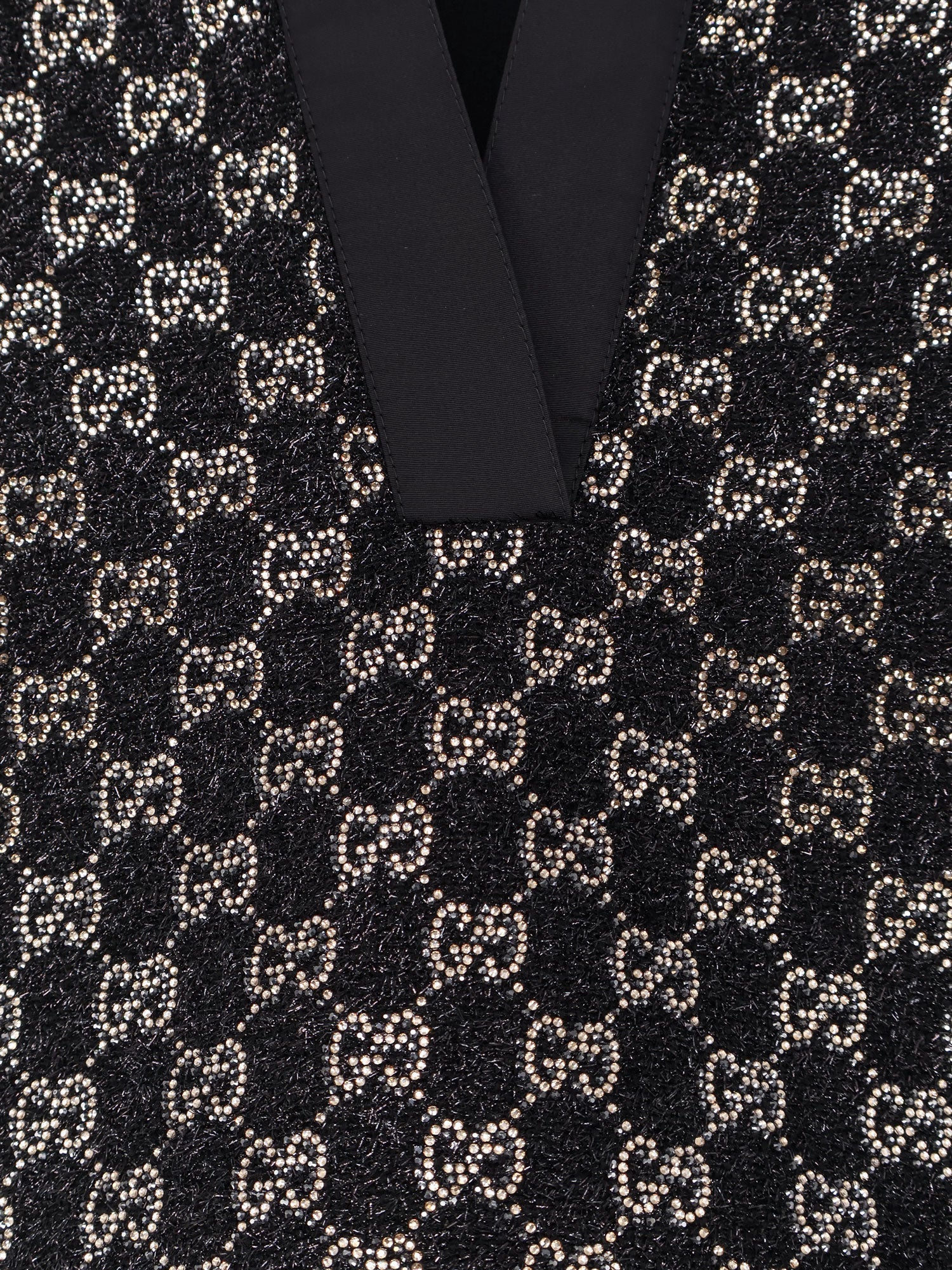 Gucci Lightweight Lamé Wool Tweed Top