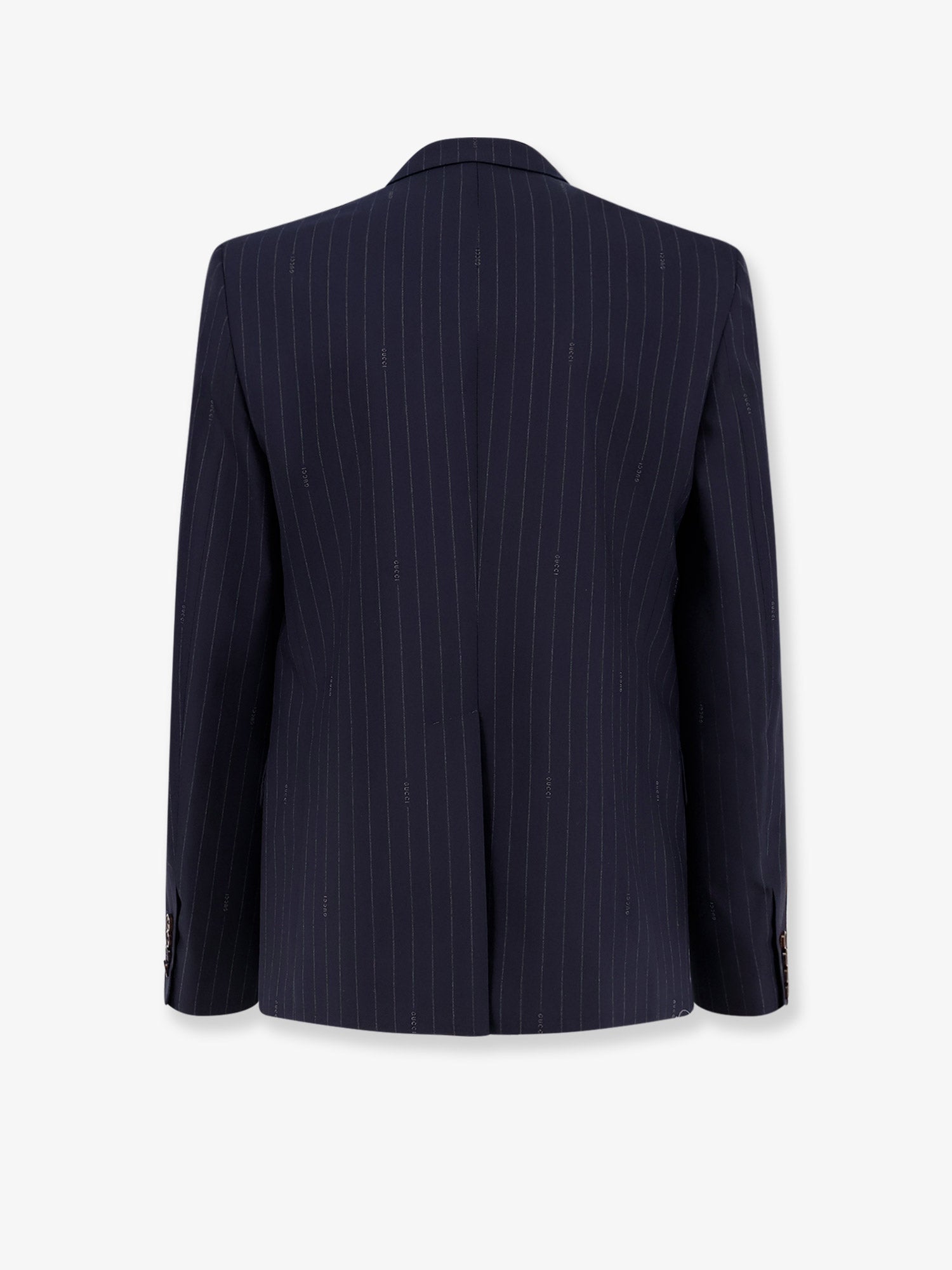Gucci Gucci Pinstripe Wool Single-Breasted Blazer