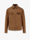 Gucci Canvas Jacket With Gg Details