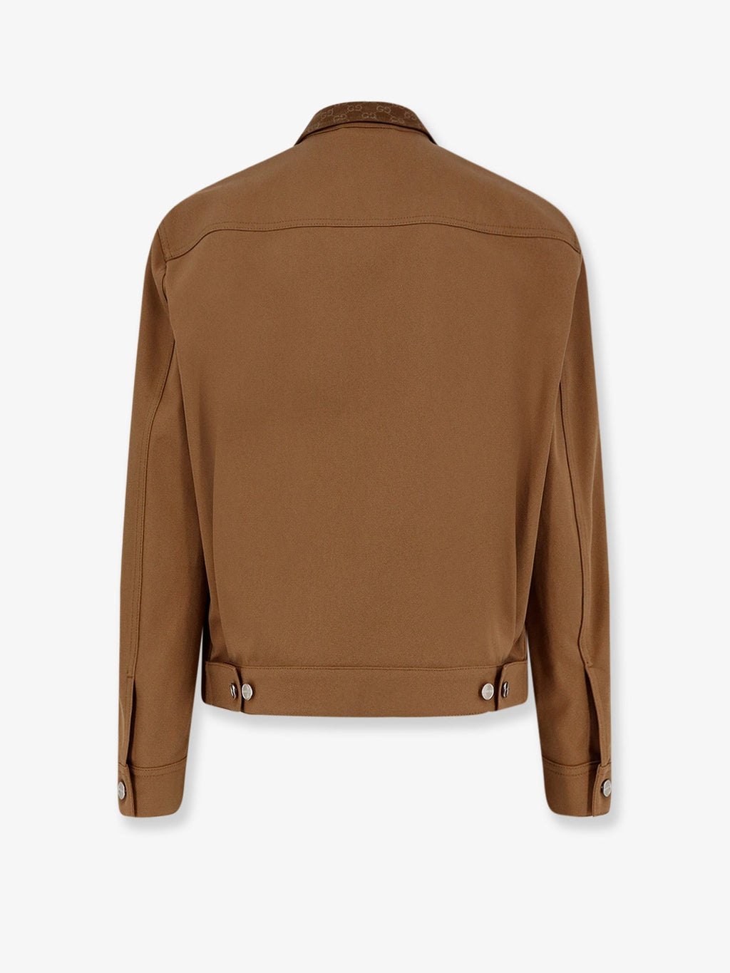Gucci Canvas Jacket With Gg Details