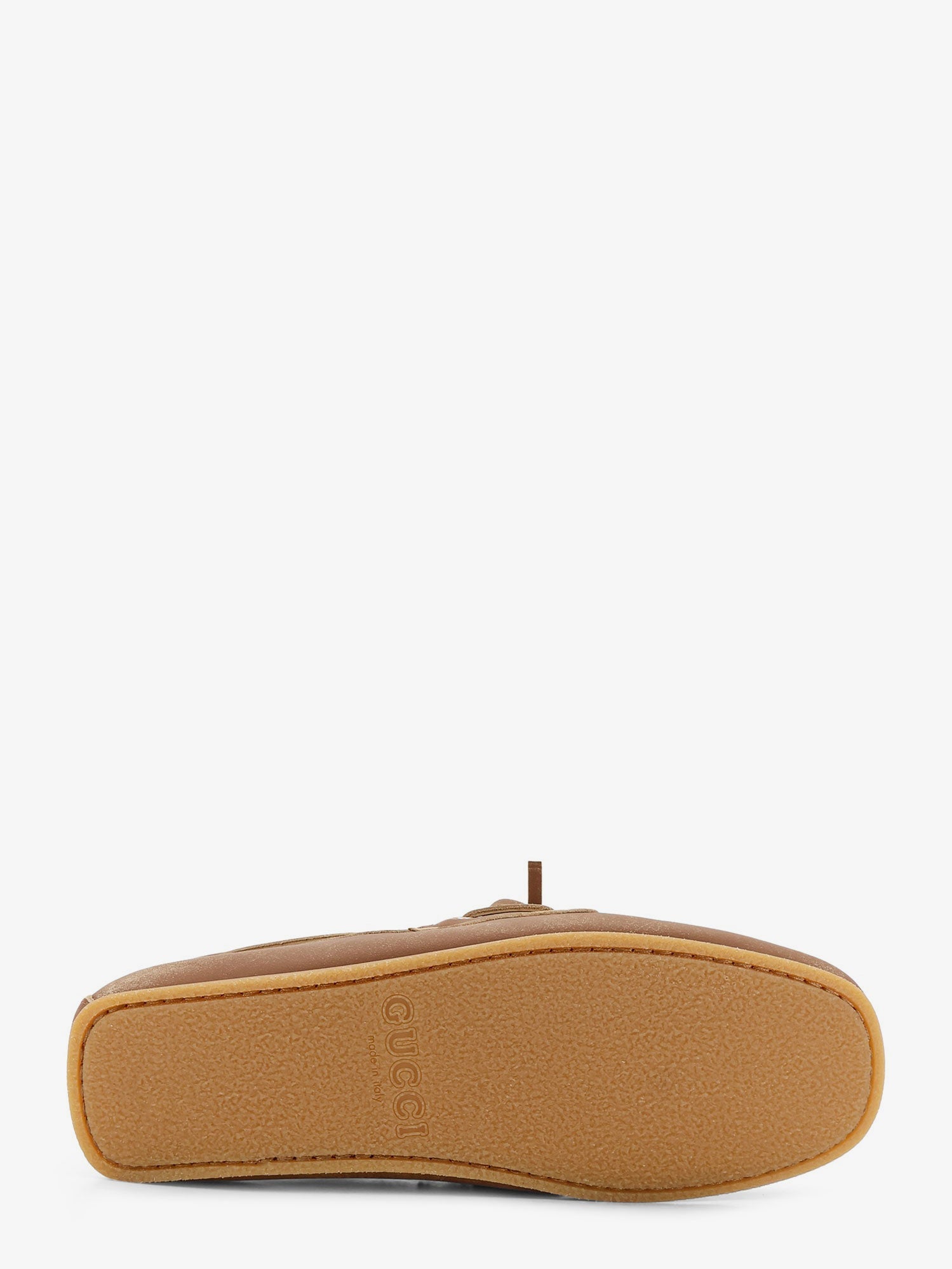 Gucci Suede Loafers With A Faded Effect