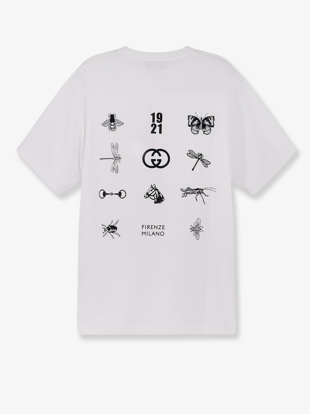 Gucci Cotton T-Shirt With Lettering Logo On The Front