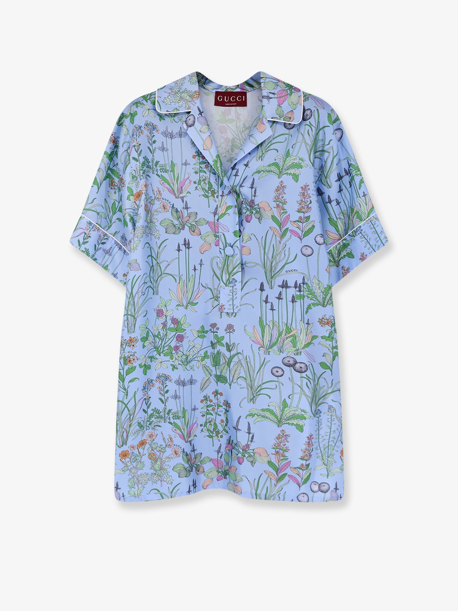 Gucci Printed Silk Shirt