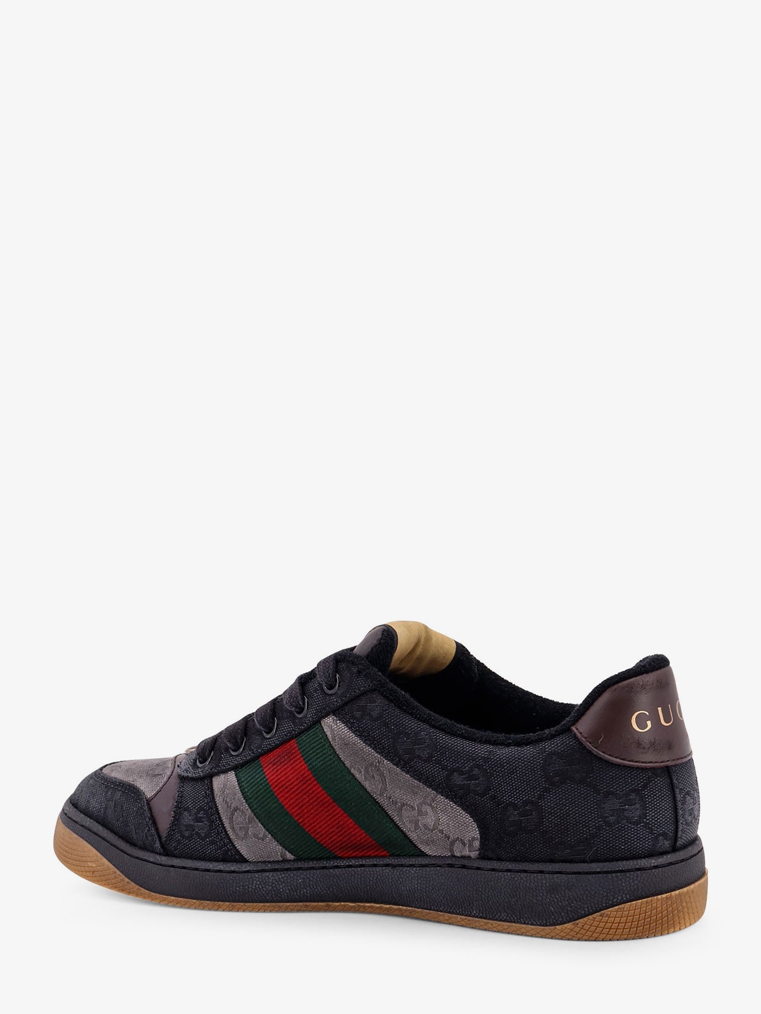 Gucci Gg  Bicolor Fabric Sneakers