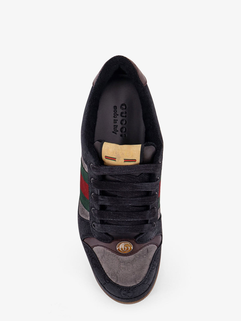 Gucci Gg  Bicolor Fabric Sneakers