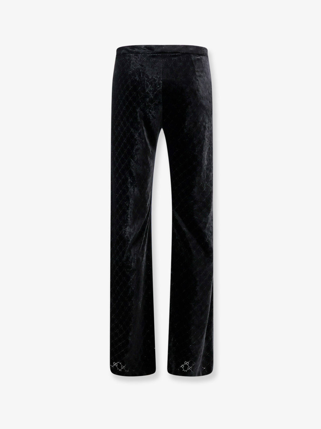 Gucci Gg Stretch Devoré Velvet Trousers