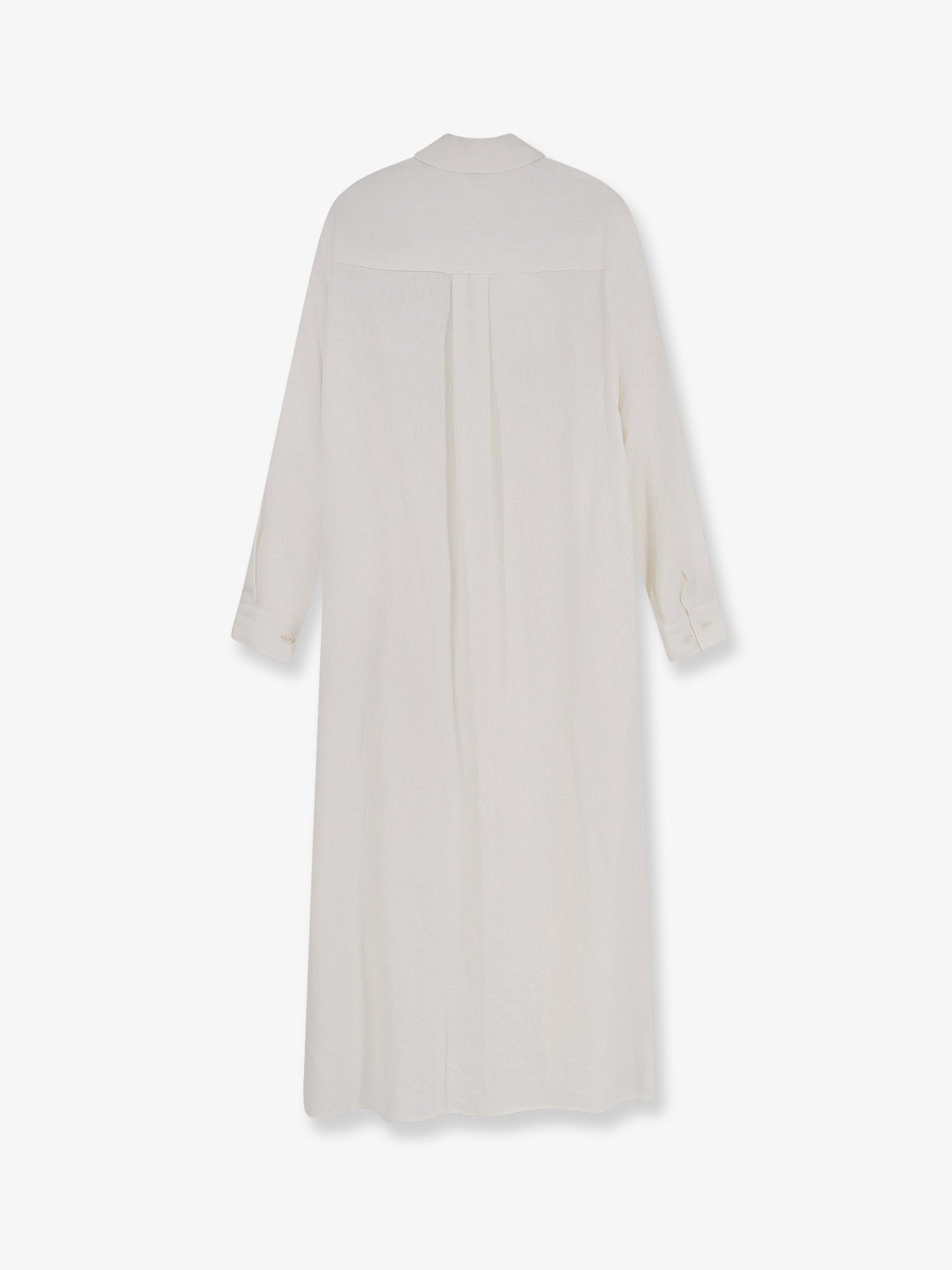Hevo Arigliano Linen And Viscose Chemisier Dress