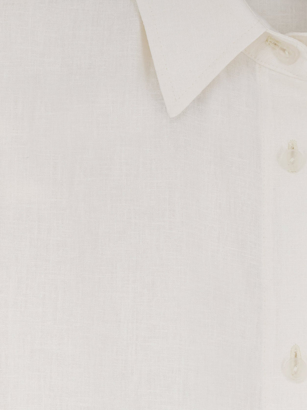 Hevo Arigliano Linen And Viscose Chemisier Dress