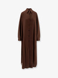 Hevo Arigliano Linen And Viscose Chemisier Dress