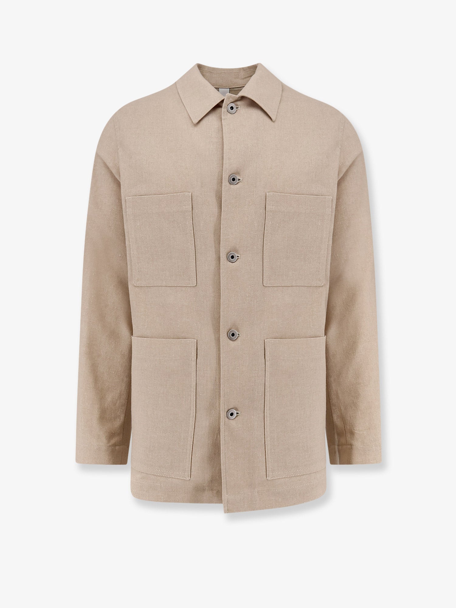 Hevo Castelluccio Cotton And Linen Jacket