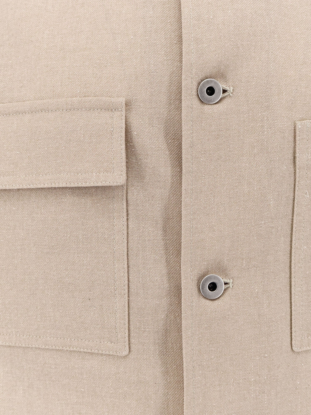Hevo Castelluccio Cotton And Linen Jacket