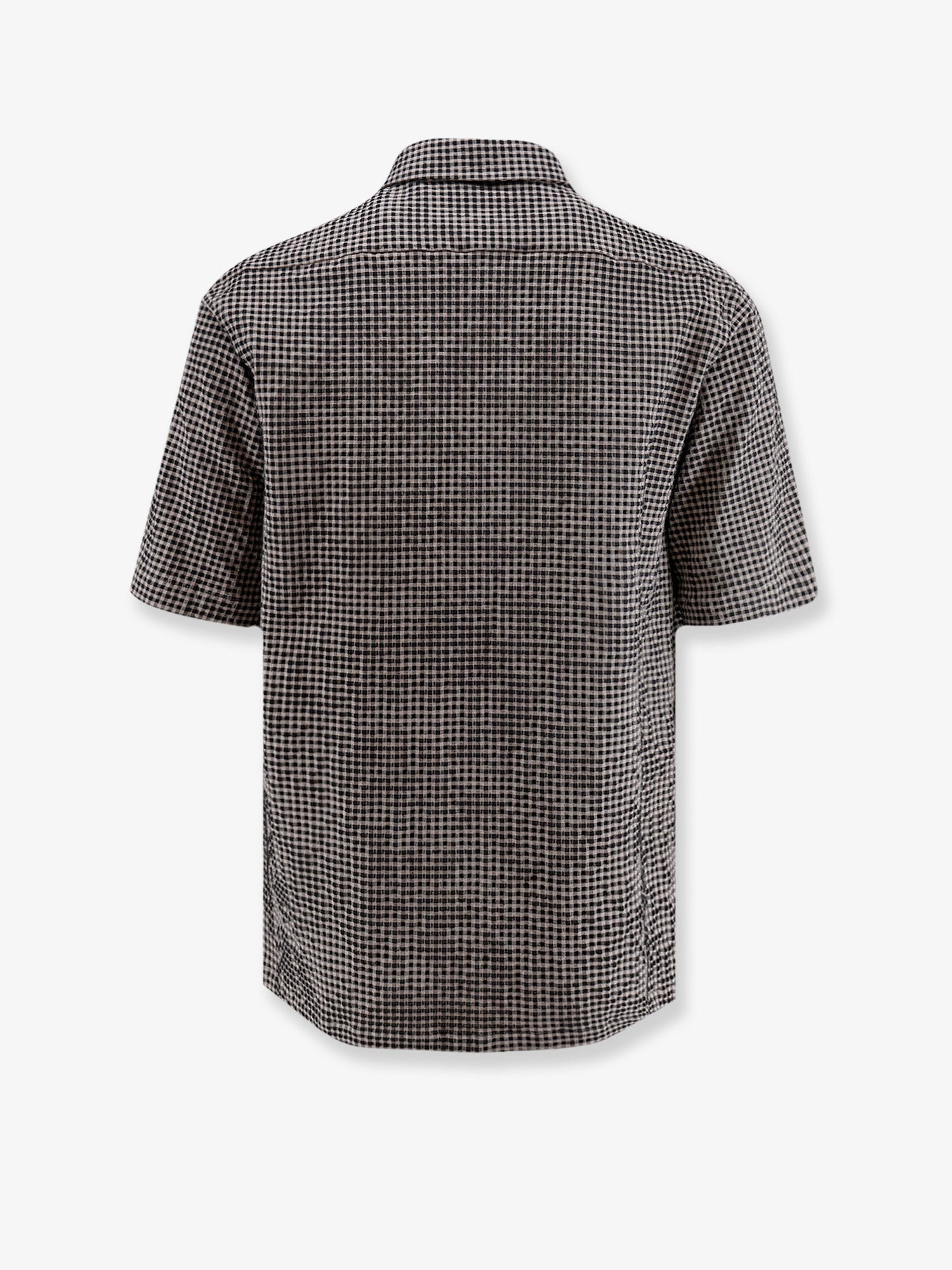 Hevo Cotton Blend Shirt With Checked Pattern