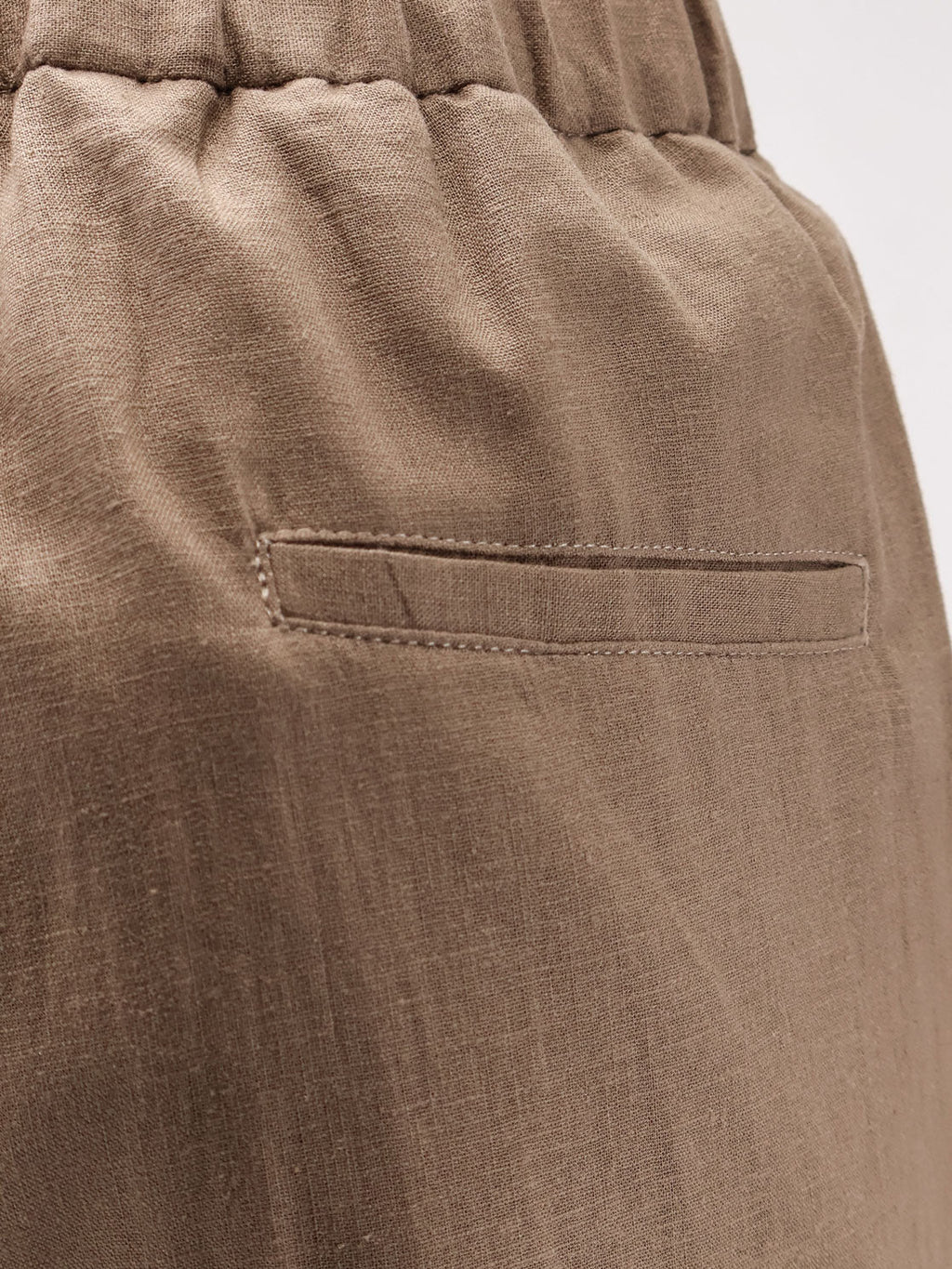 Hevo Torre Chianca Linen And Viscose Trousers