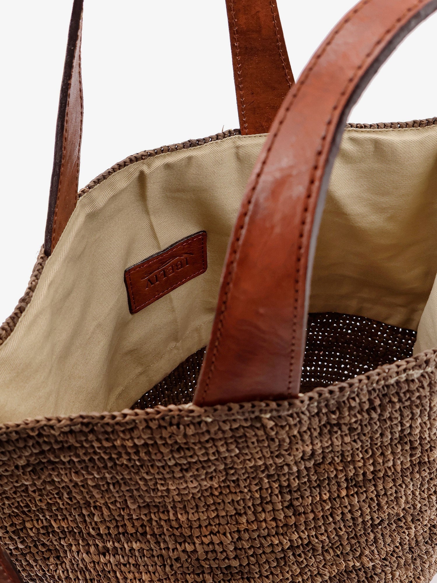 Ibeliv Mirozy Raffia Crossbody Bag