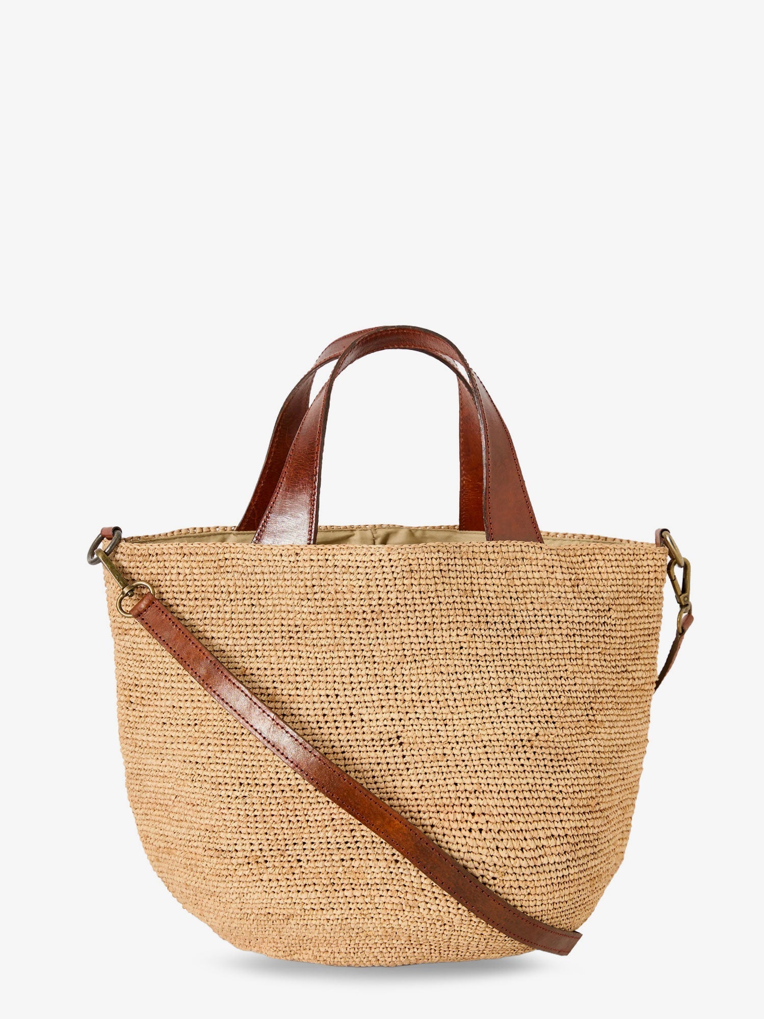 Ibeliv Mirozy Raffia Crossbody Bag