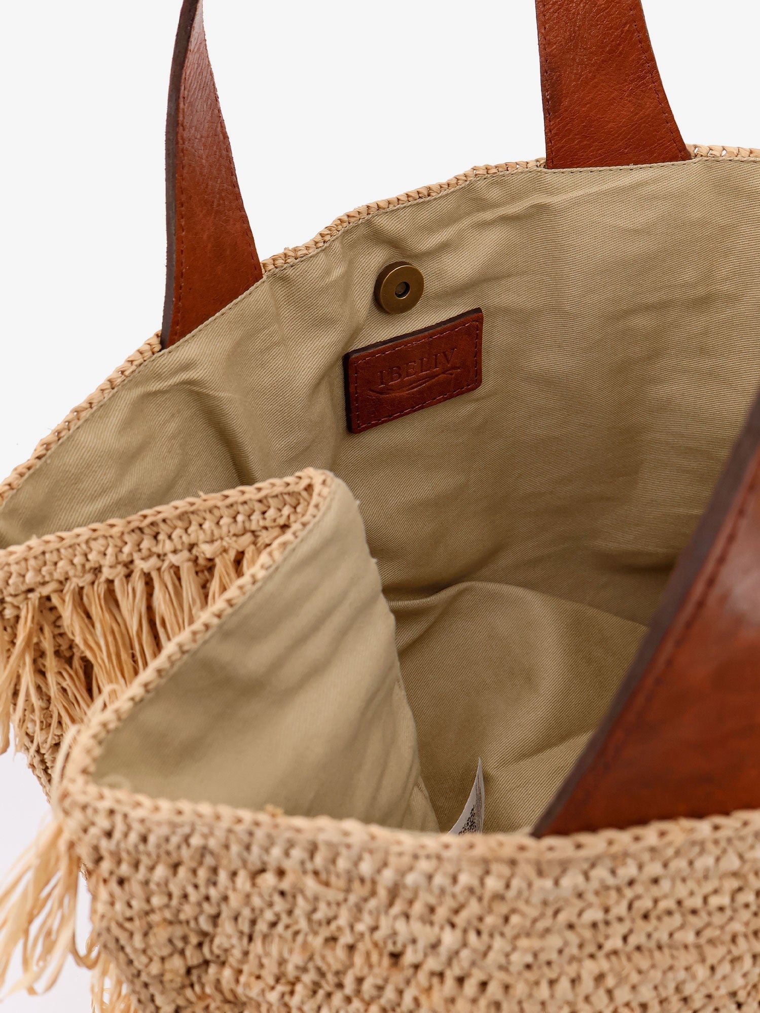 Ibeliv Onja Raffia Shoulder Bag