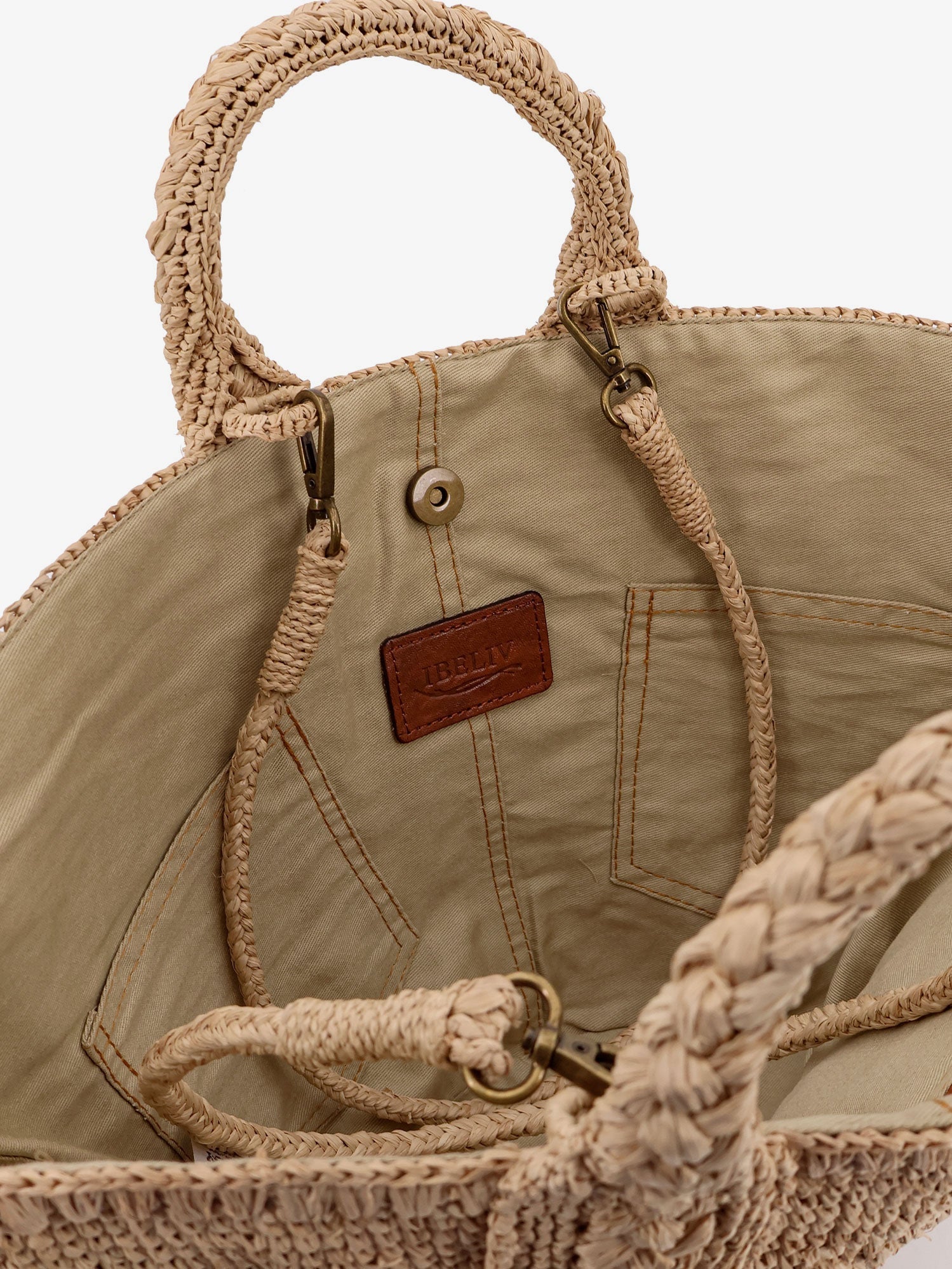 Ibeliv Soma Raffia Crossbody Bag