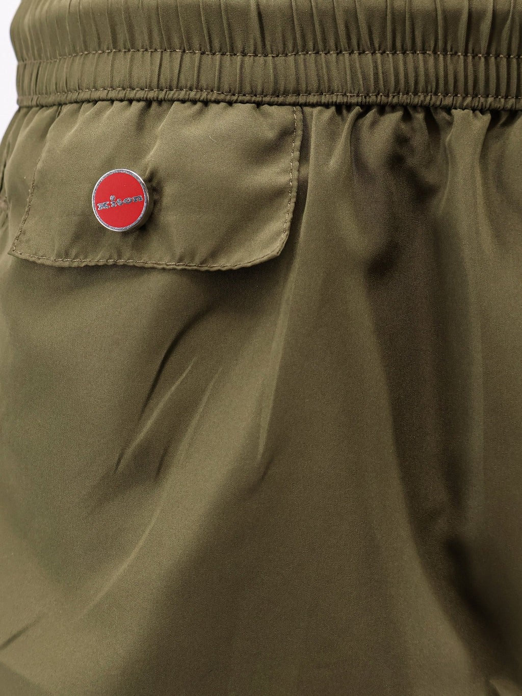 Kiton Ciro Paone Nylon Swim Trunks