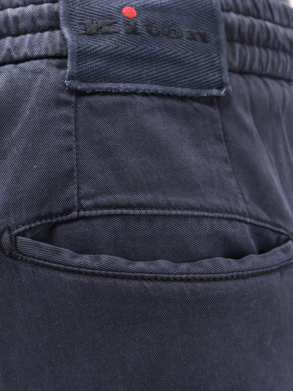 Kiton Ciro Paone Lyocell Blend Trouser