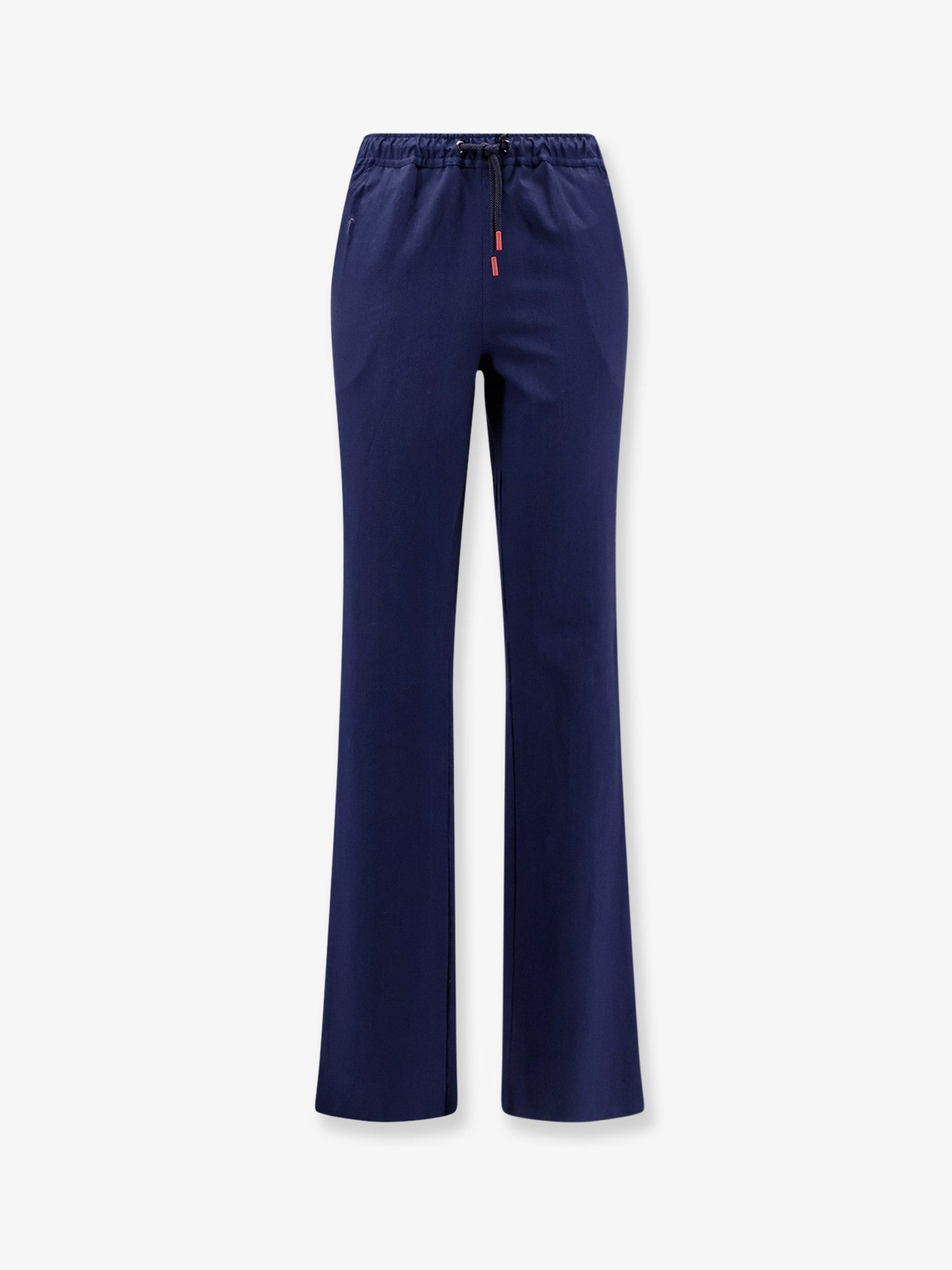 Kiton Ciro Paone Cotton Trousers With Drawstring