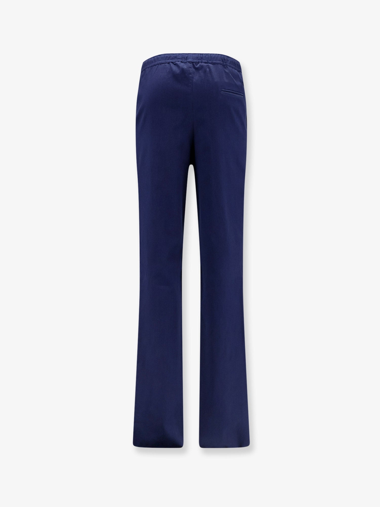 Kiton Ciro Paone Cotton Trousers With Drawstring