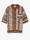 Laneus Multicolor Knitted Shirt