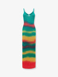 Laneus Multicolor Cotton Dress