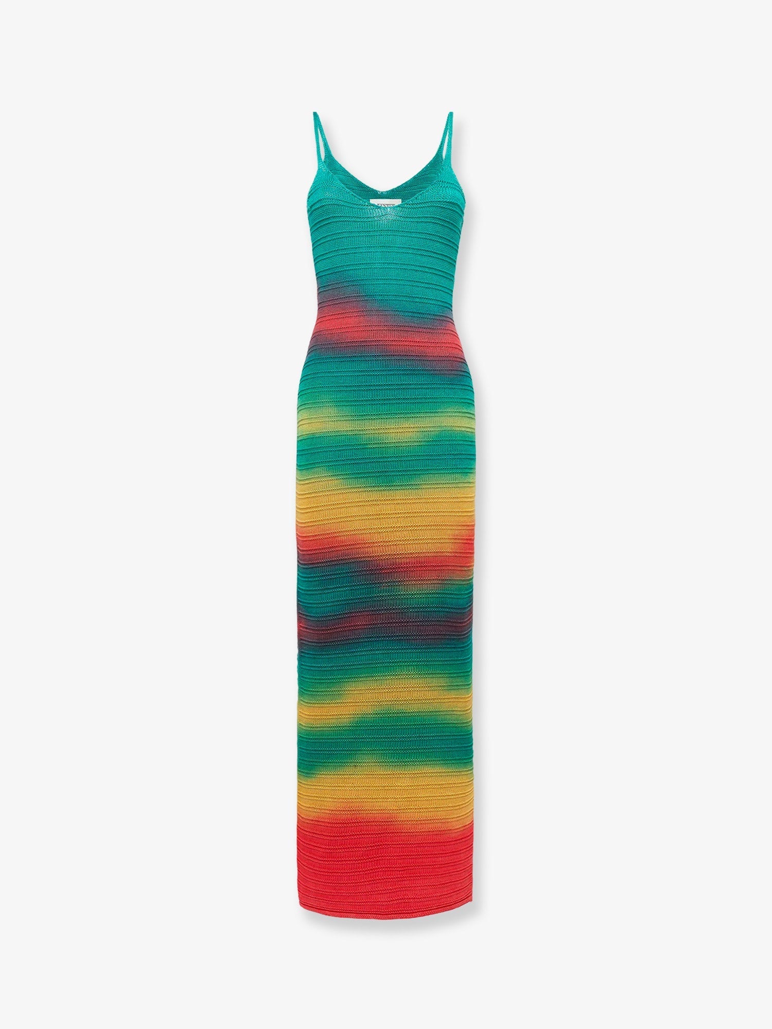 Laneus Multicolor Cotton Dress